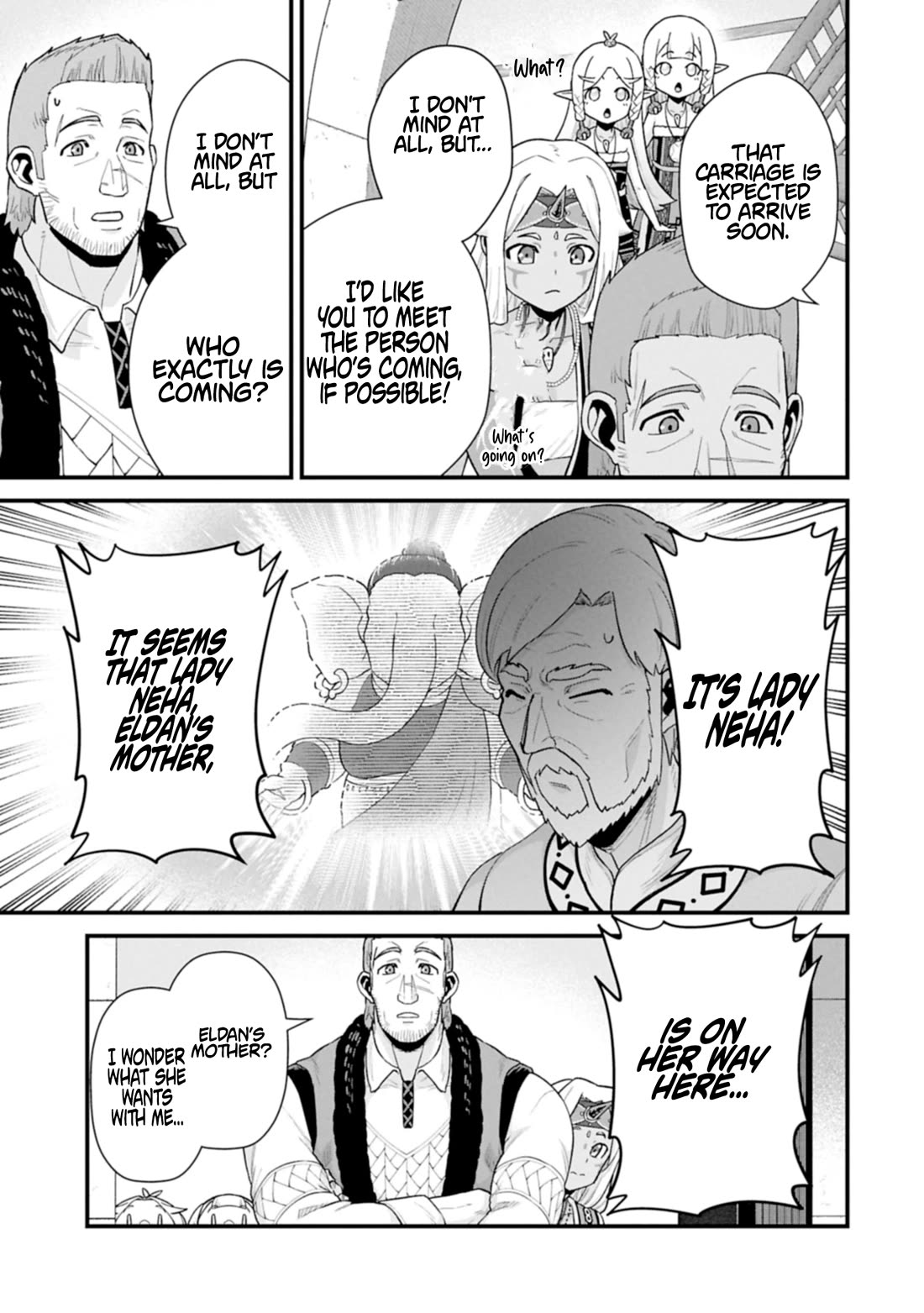 The Population Of The Frontier Owner Starts With 0. "Dias The Blue" And A Blue Horned Girl. Chapter 64 page 21 - Chapter 64