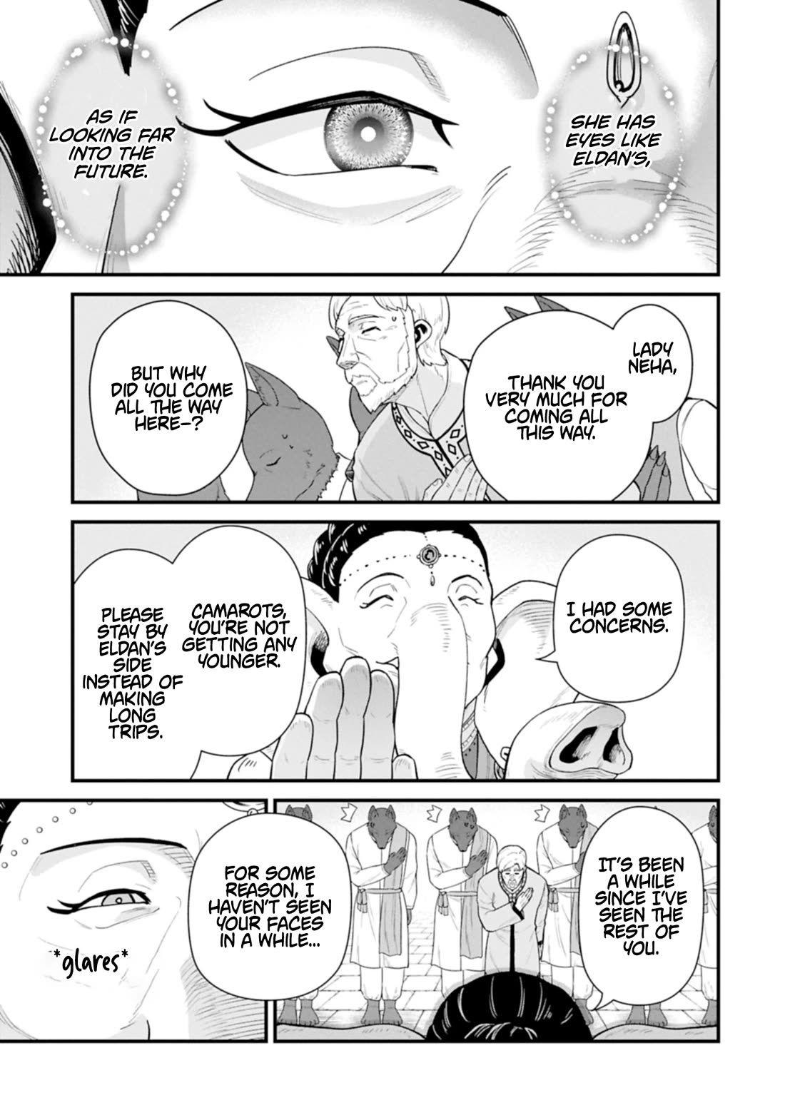 The Population Of The Frontier Owner Starts With 0. "Dias The Blue" And A Blue Horned Girl. Chapter 64 page 25 - Chapter 64