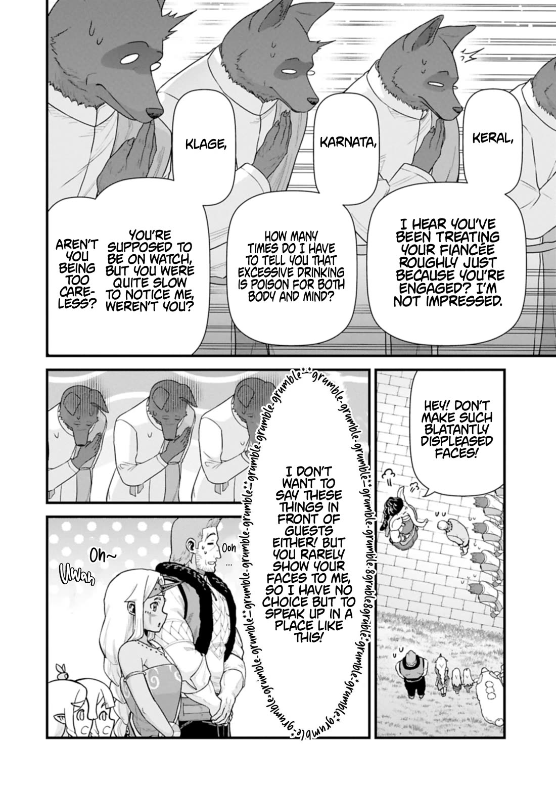 The Population Of The Frontier Owner Starts With 0. "Dias The Blue" And A Blue Horned Girl. Chapter 64 page 26 - Chapter 64