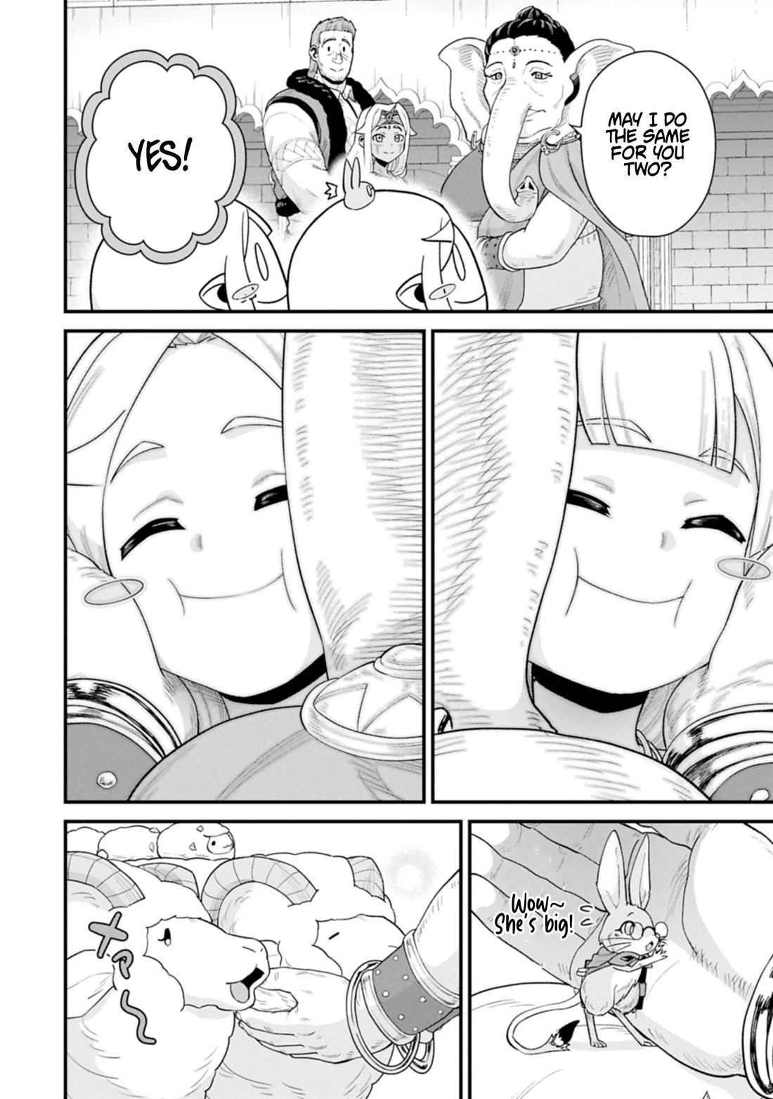 The Population Of The Frontier Owner Starts With 0. "Dias The Blue" And A Blue Horned Girl. Chapter 64 page 30 - Chapter 64
