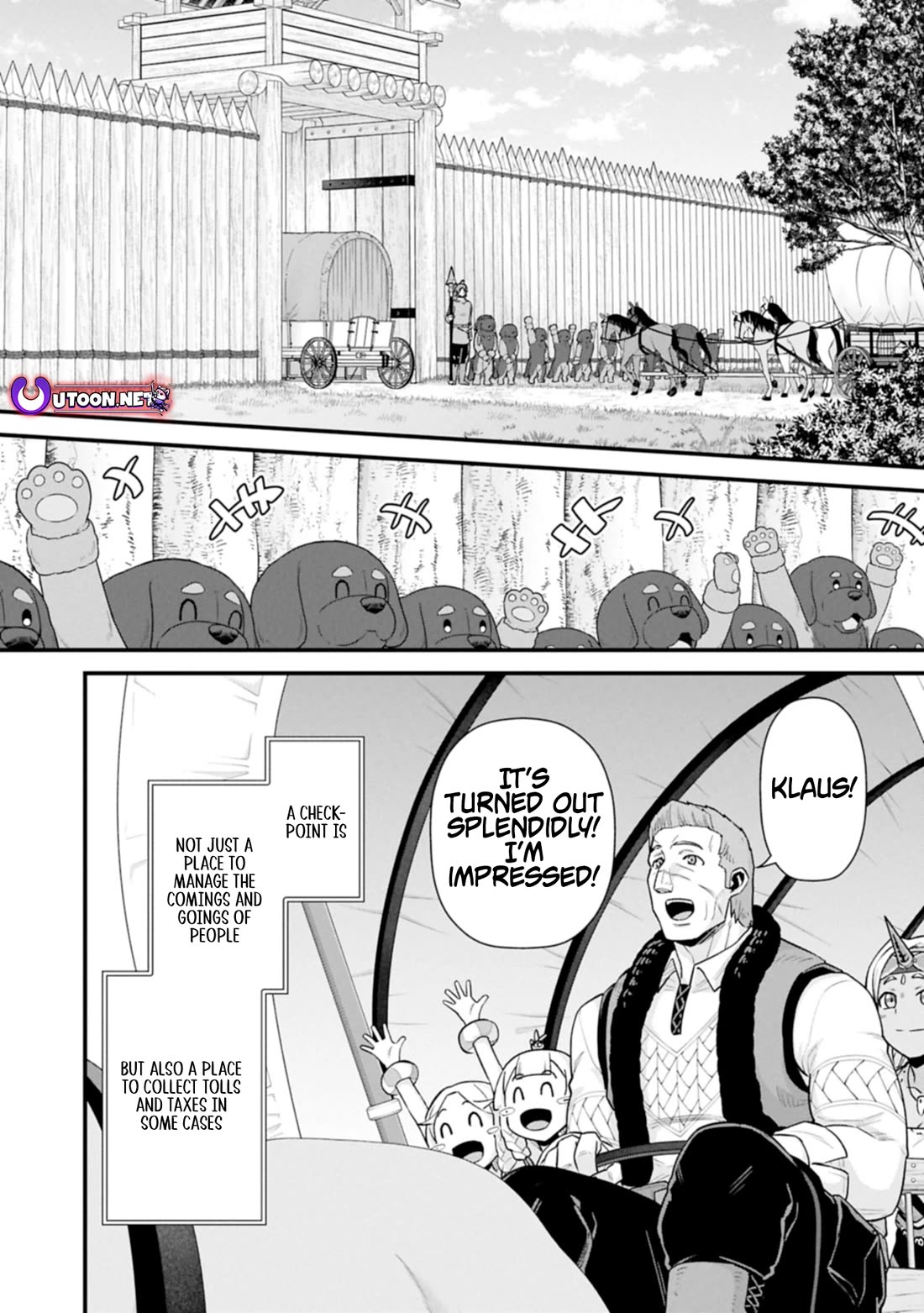 The Population Of The Frontier Owner Starts With 0. "Dias The Blue" And A Blue Horned Girl. Chapter 64 page 4 - Chapter 64