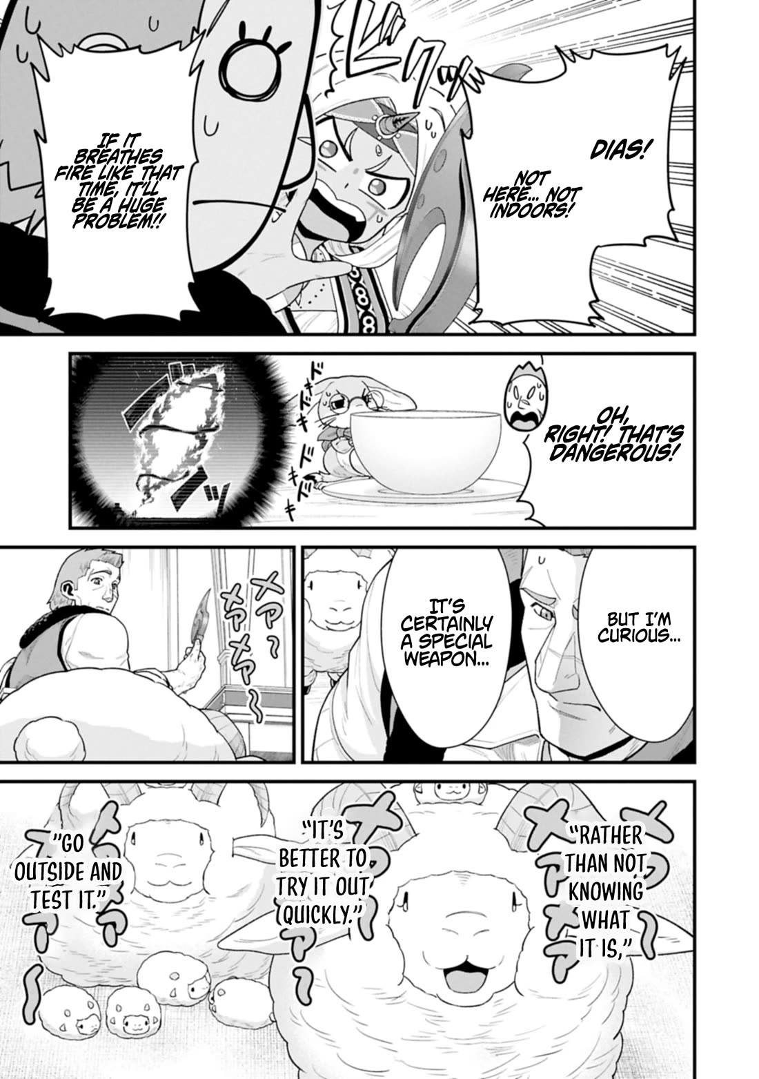 The Population Of The Frontier Owner Starts With 0. "Dias The Blue" And A Blue Horned Girl. Chapter 65 page 13 - Chapter 65