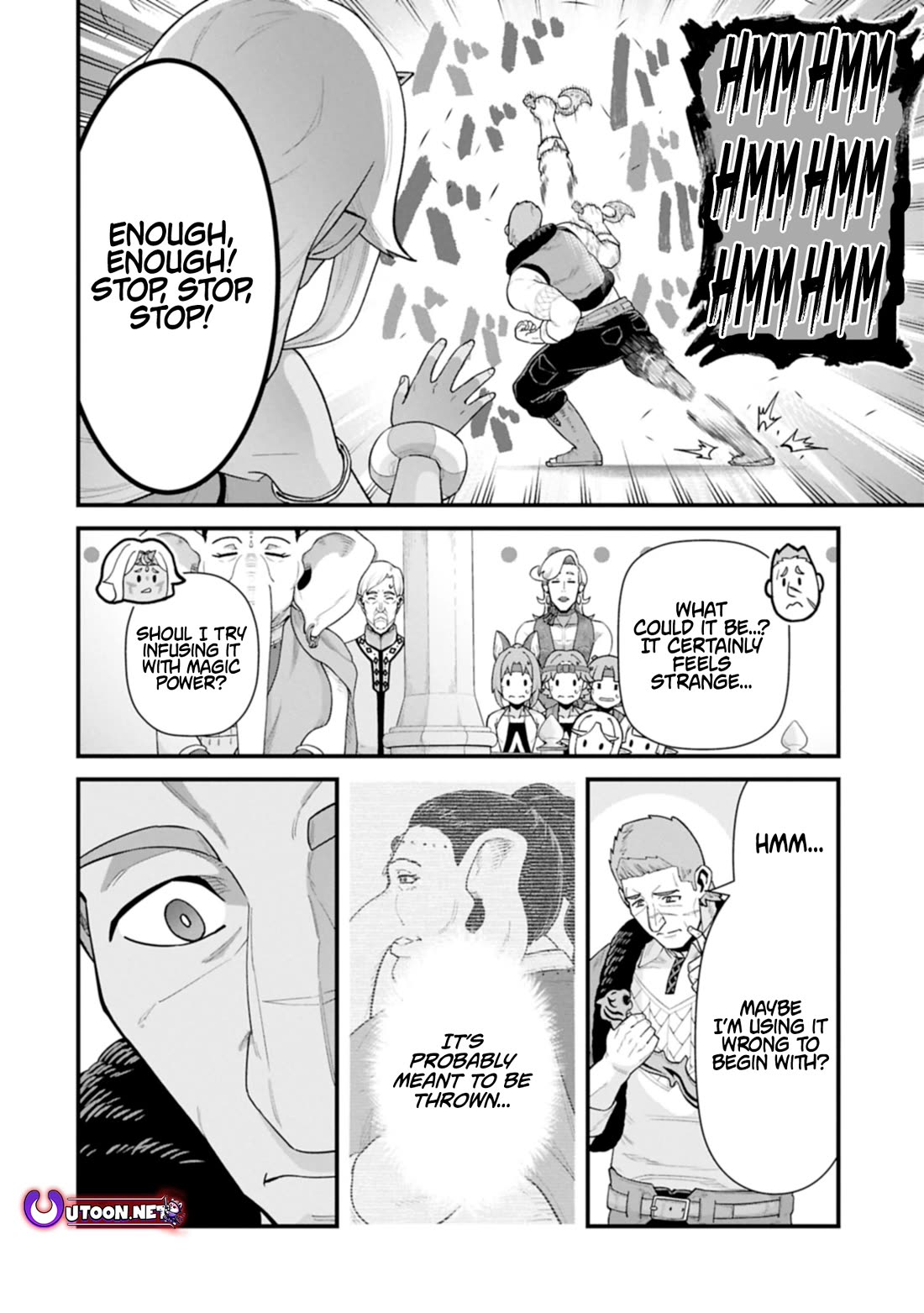 The Population Of The Frontier Owner Starts With 0. "Dias The Blue" And A Blue Horned Girl. Chapter 65 page 16 - Chapter 65