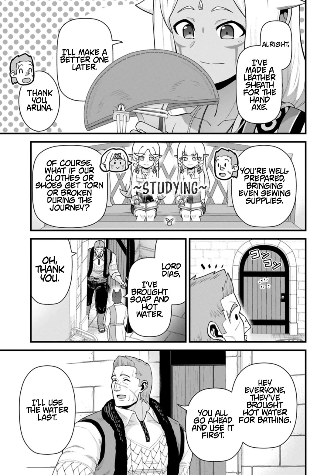 The Population Of The Frontier Owner Starts With 0. "Dias The Blue" And A Blue Horned Girl. Chapter 65 page 23 - Chapter 65