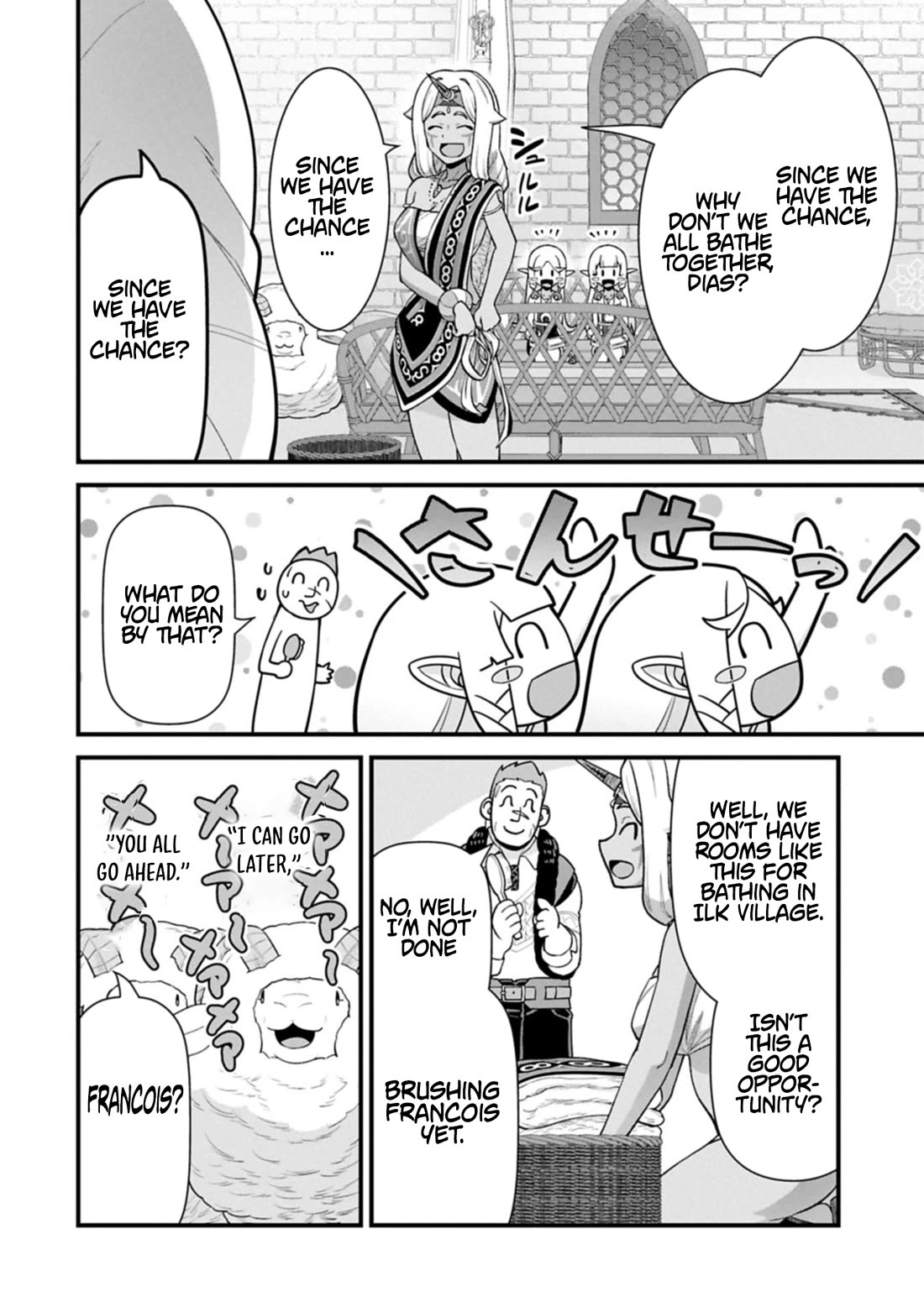 The Population Of The Frontier Owner Starts With 0. "Dias The Blue" And A Blue Horned Girl. Chapter 65 page 24 - Chapter 65