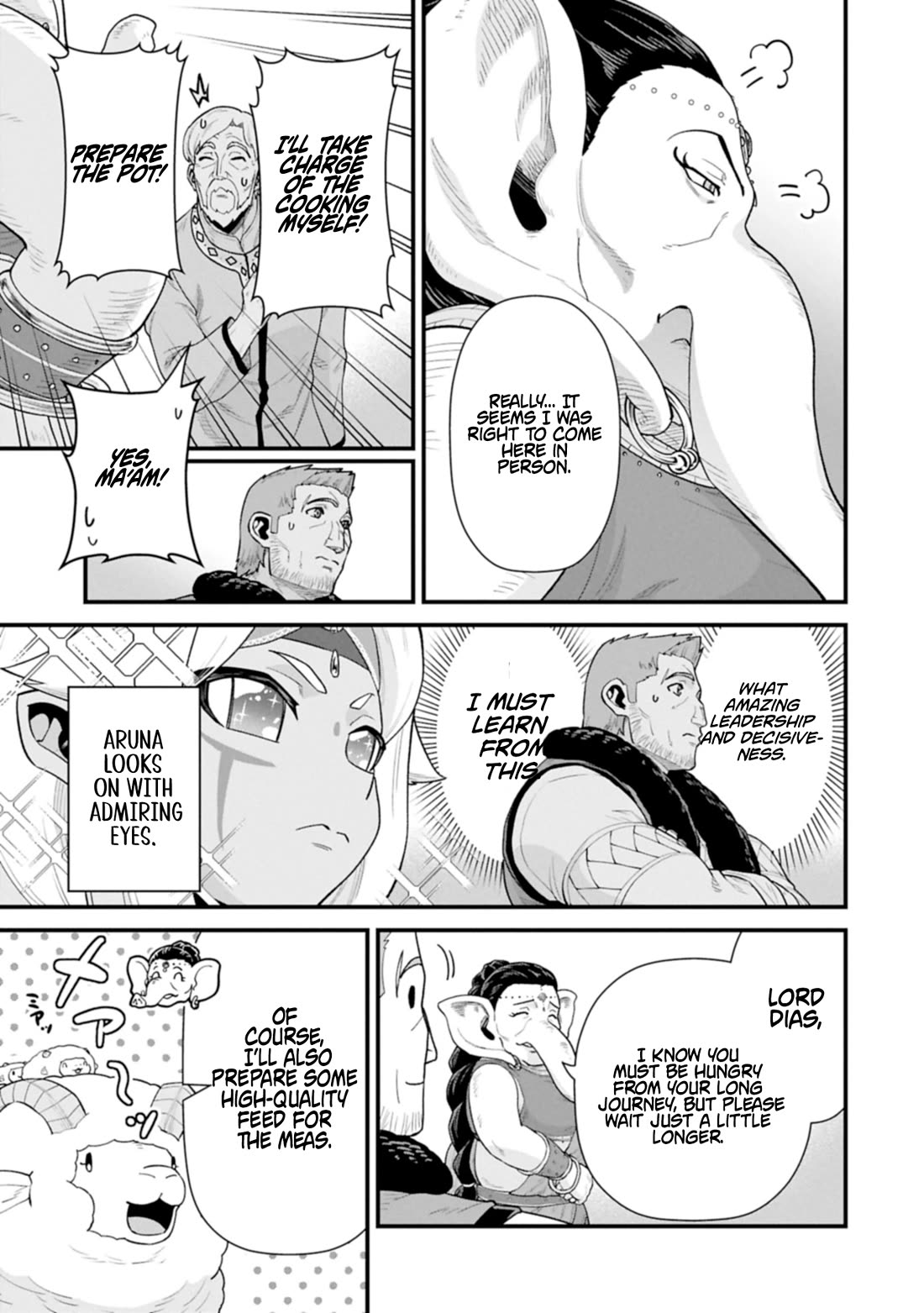 The Population Of The Frontier Owner Starts With 0. "Dias The Blue" And A Blue Horned Girl. Chapter 65 page 3 - Chapter 65