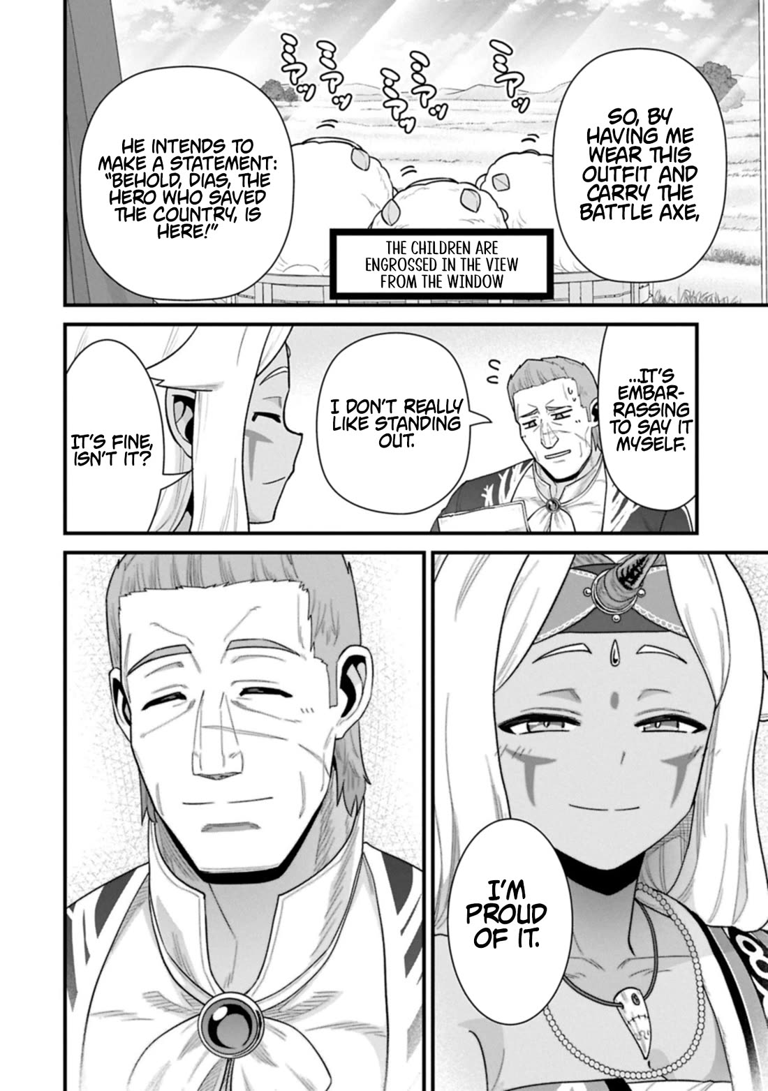 The Population Of The Frontier Owner Starts With 0. "Dias The Blue" And A Blue Horned Girl. Chapter 65 page 32 - Chapter 65