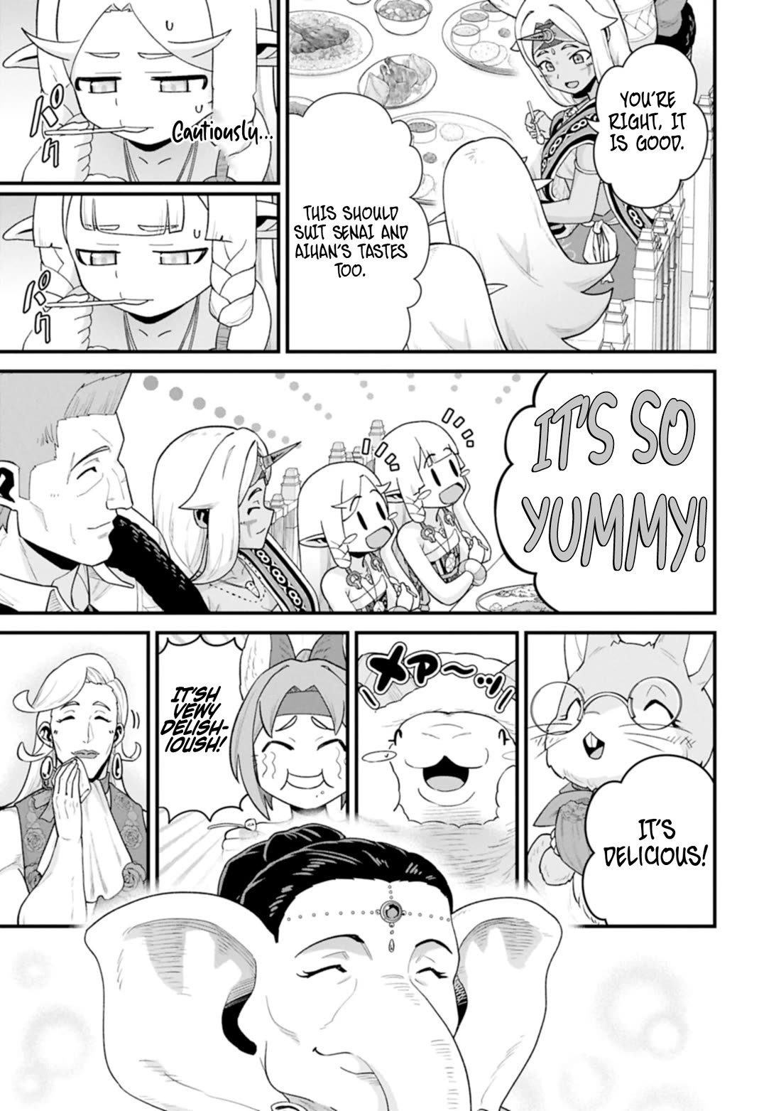 The Population Of The Frontier Owner Starts With 0. "Dias The Blue" And A Blue Horned Girl. Chapter 65 page 7 - Chapter 65