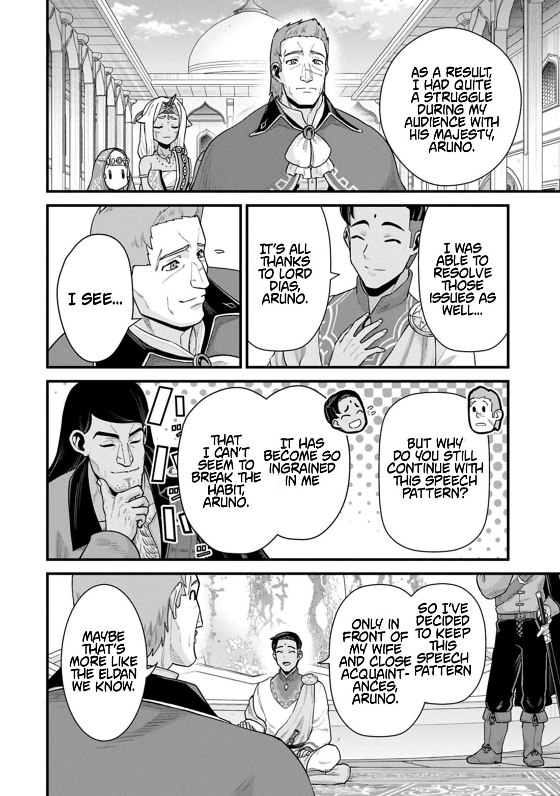 The Population Of The Frontier Owner Starts With 0. "Dias The Blue" And A Blue Horned Girl. Chapter 66 page 13 - Chapter 66