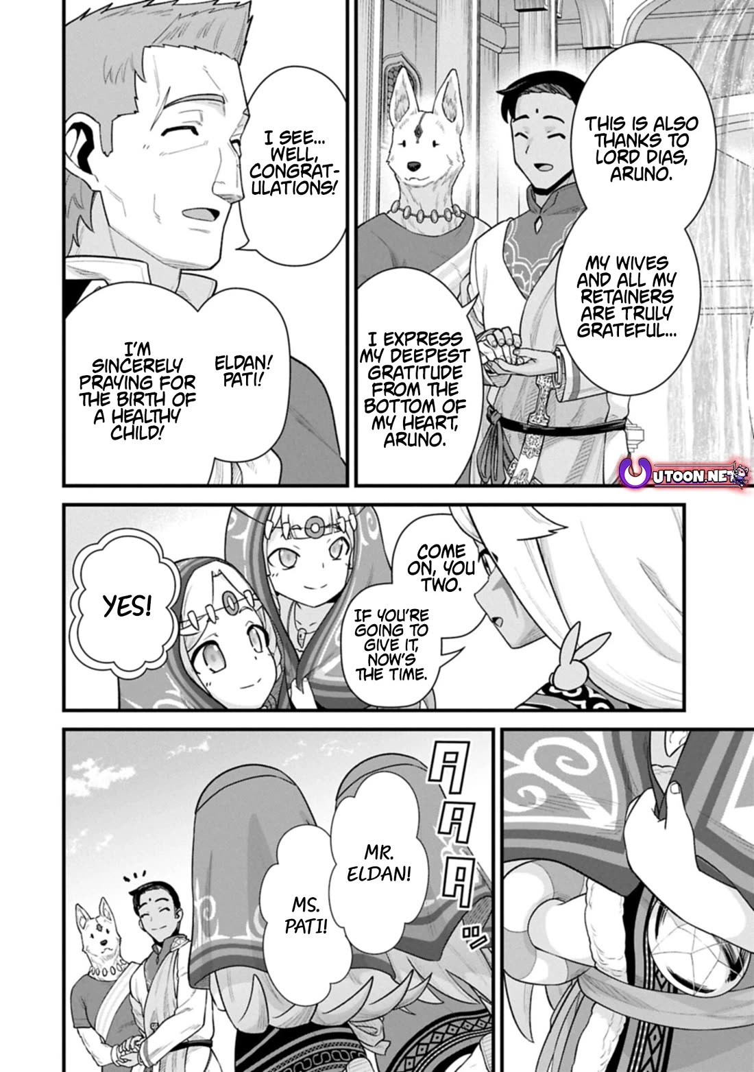 The Population Of The Frontier Owner Starts With 0. "Dias The Blue" And A Blue Horned Girl. Chapter 66 page 15 - Chapter 66