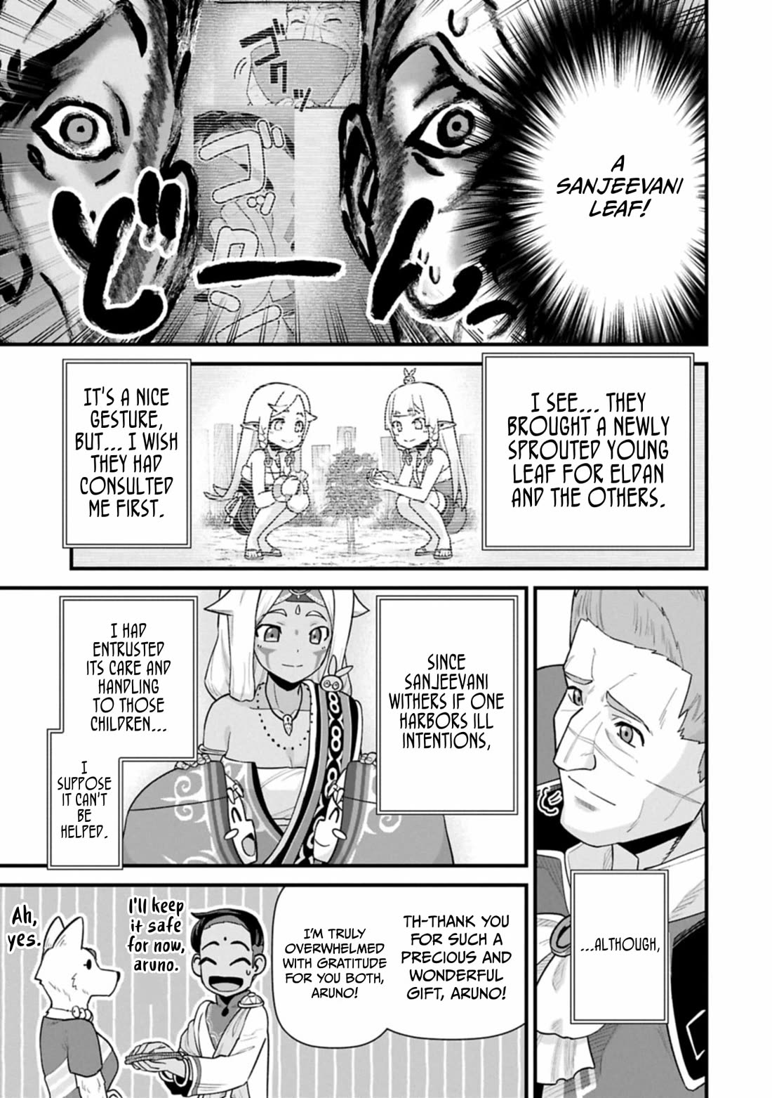 The Population Of The Frontier Owner Starts With 0. "Dias The Blue" And A Blue Horned Girl. Chapter 66 page 18 - Chapter 66