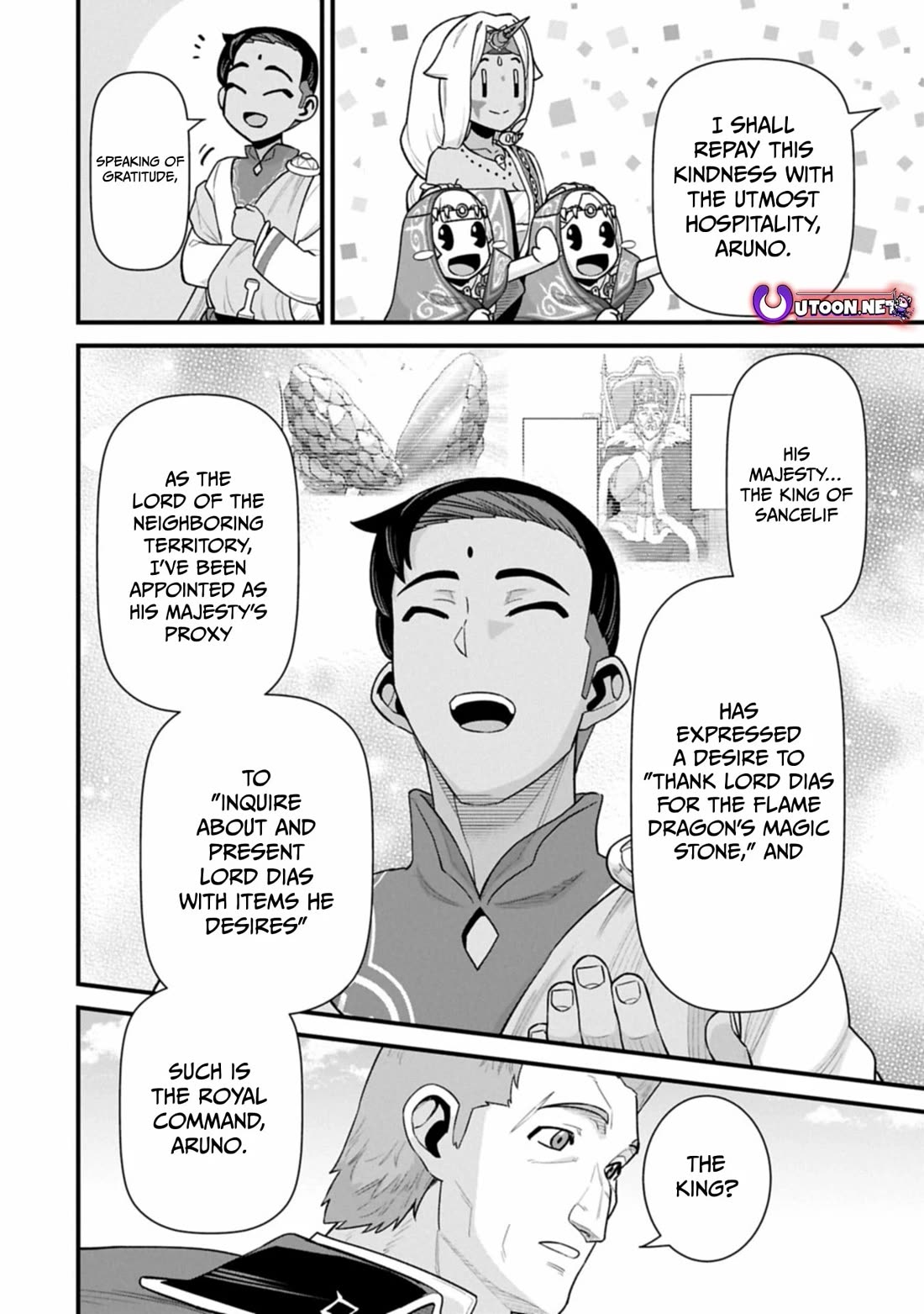 The Population Of The Frontier Owner Starts With 0. "Dias The Blue" And A Blue Horned Girl. Chapter 66 page 19 - Chapter 66