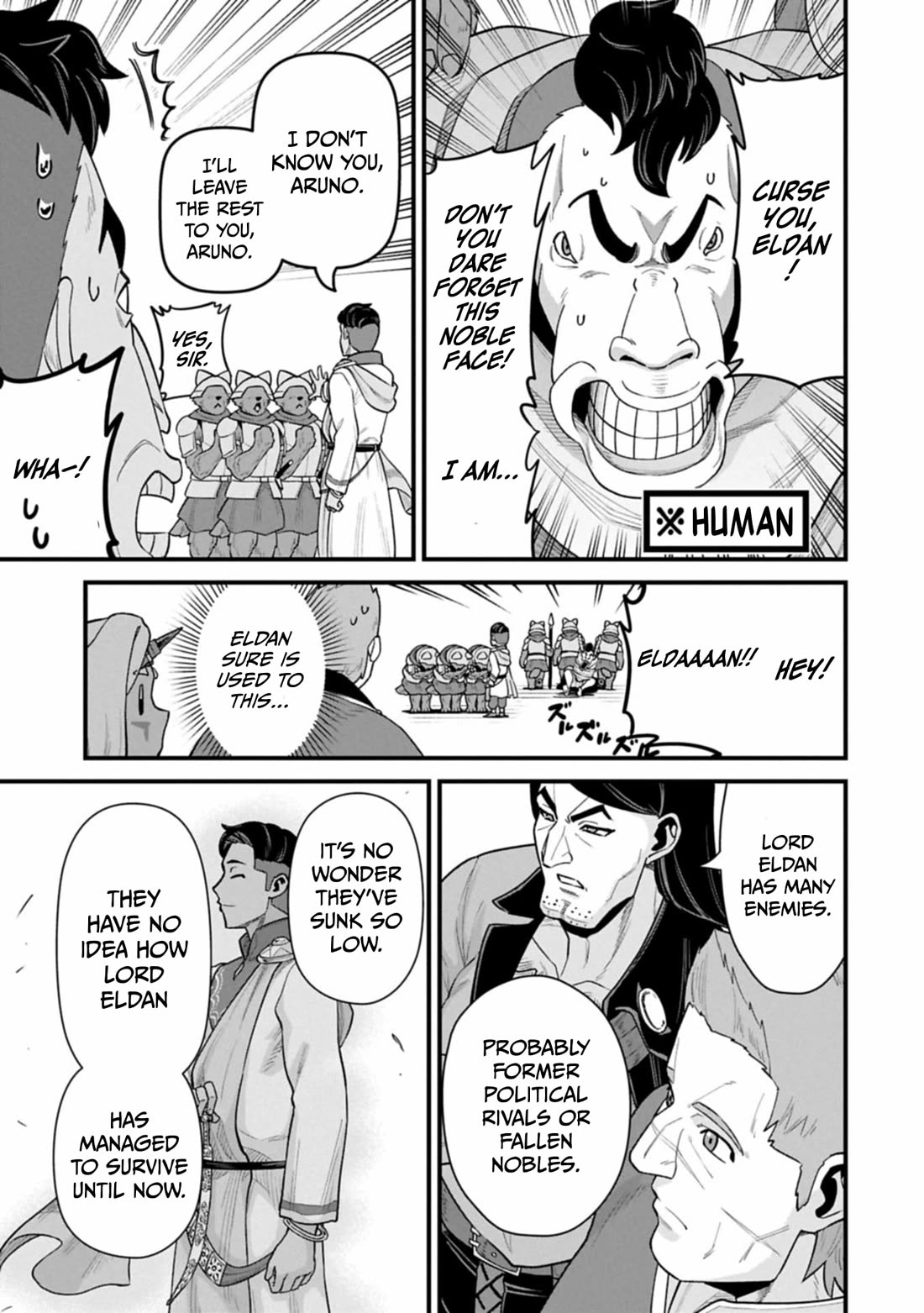 The Population Of The Frontier Owner Starts With 0. "Dias The Blue" And A Blue Horned Girl. Chapter 66 page 24 - Chapter 66