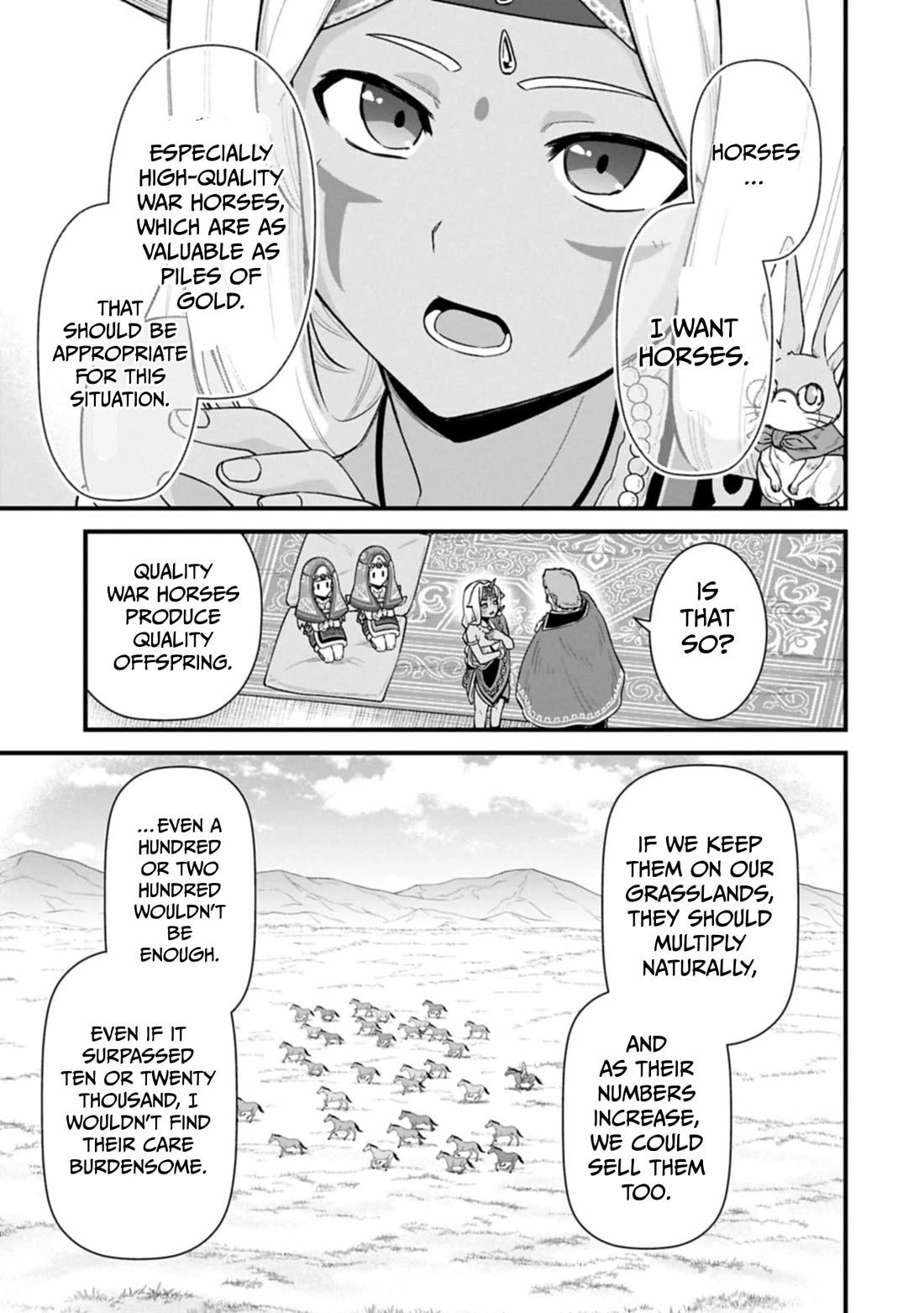The Population Of The Frontier Owner Starts With 0. "Dias The Blue" And A Blue Horned Girl. Chapter 66 page 26 - Chapter 66