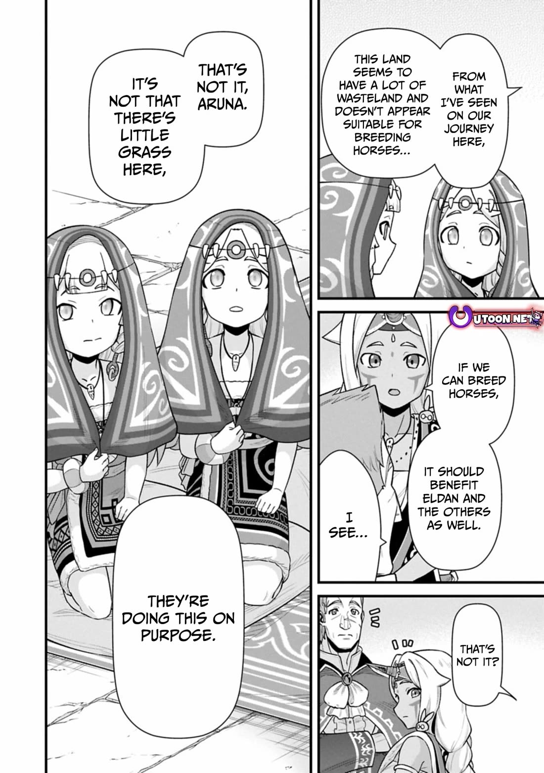 The Population Of The Frontier Owner Starts With 0. "Dias The Blue" And A Blue Horned Girl. Chapter 66 page 27 - Chapter 66