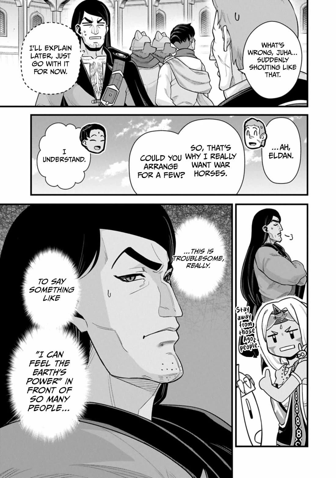 The Population Of The Frontier Owner Starts With 0. "Dias The Blue" And A Blue Horned Girl. Chapter 66 page 30 - Chapter 66