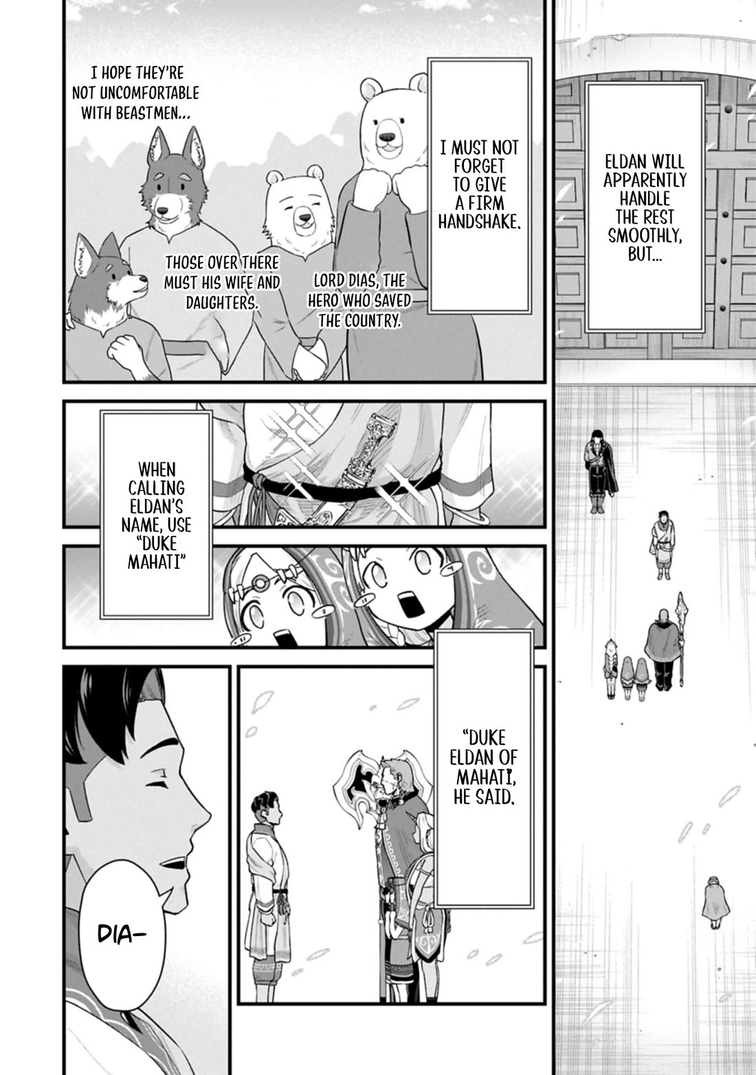 The Population Of The Frontier Owner Starts With 0. "Dias The Blue" And A Blue Horned Girl. Chapter 66 page 5 - Chapter 66