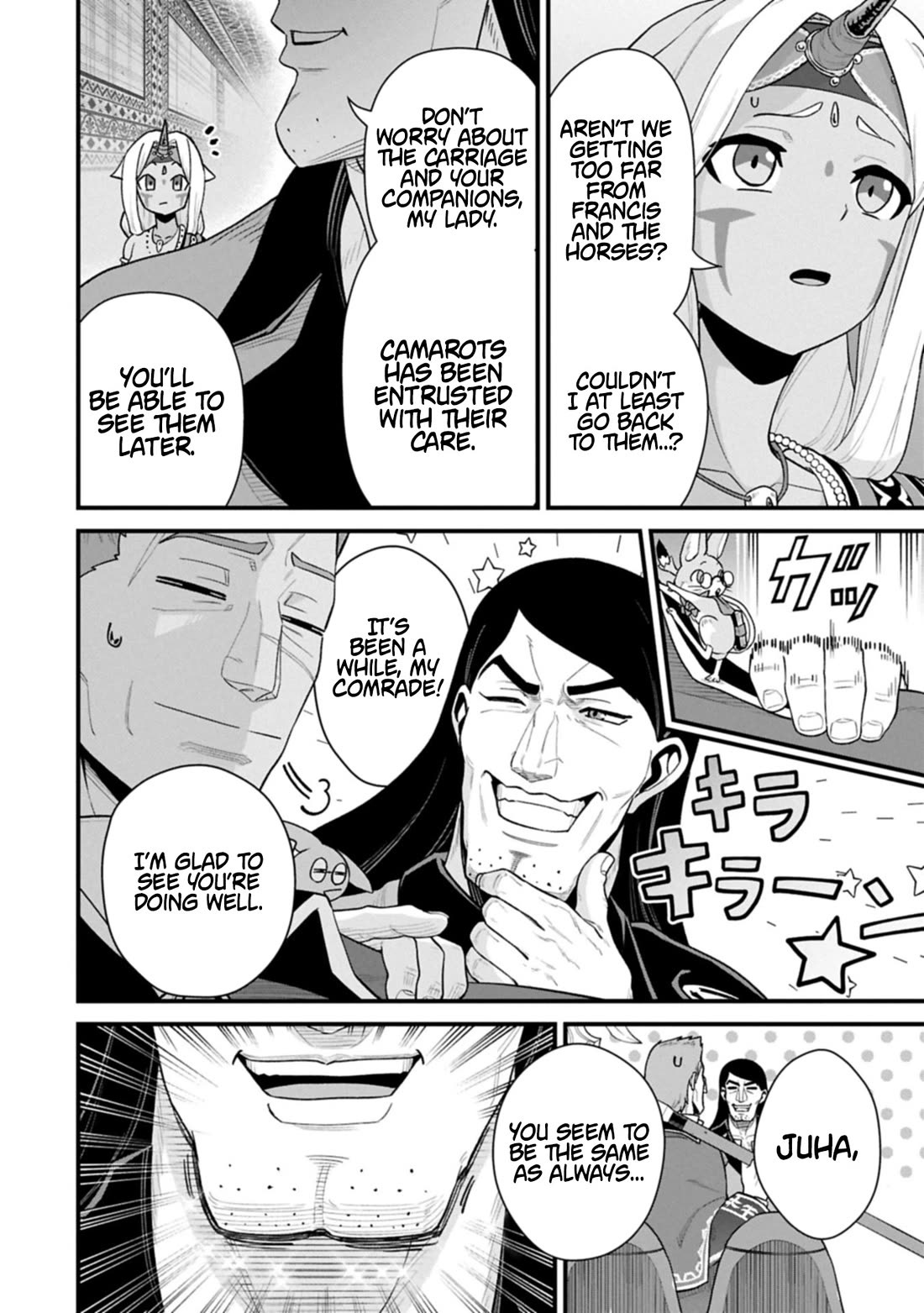 The Population Of The Frontier Owner Starts With 0. "Dias The Blue" And A Blue Horned Girl. Chapter 66 page 9 - Chapter 66
