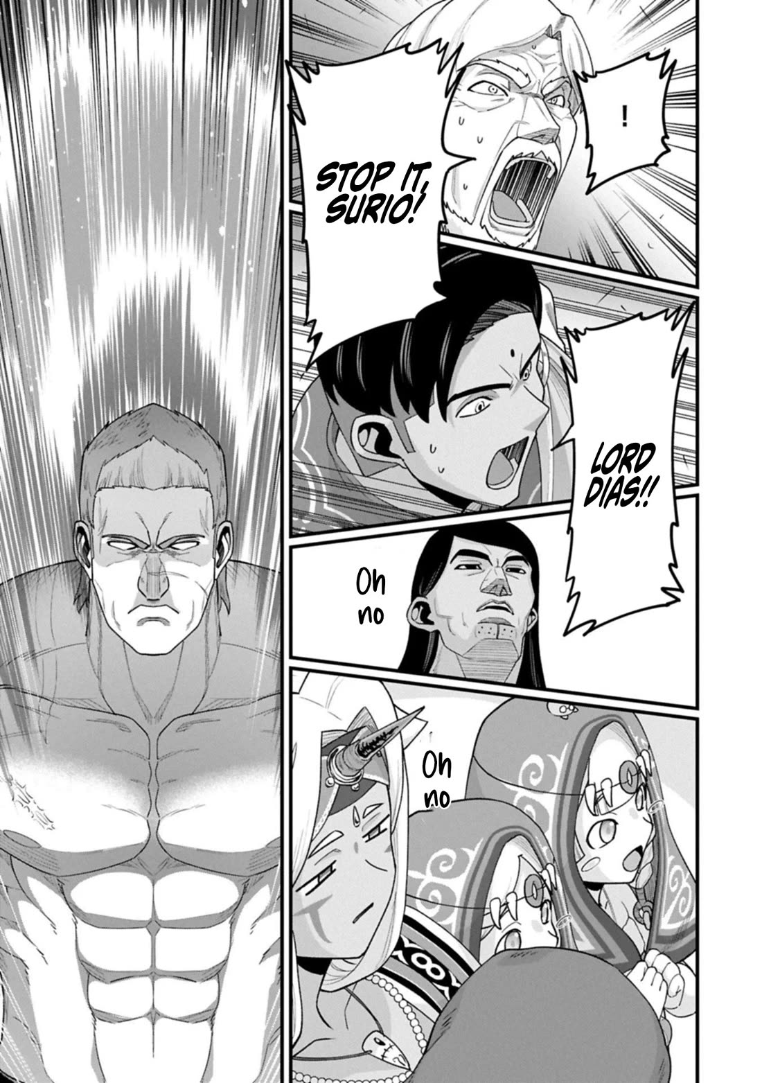 The Population Of The Frontier Owner Starts With 0. "Dias The Blue" And A Blue Horned Girl. Chapter 67 page 25 - Chapter 67