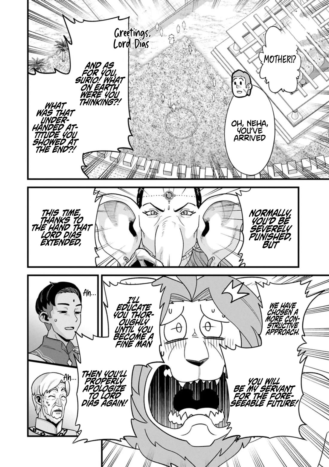 The Population Of The Frontier Owner Starts With 0. "Dias The Blue" And A Blue Horned Girl. Chapter 67 page 30 - Chapter 67