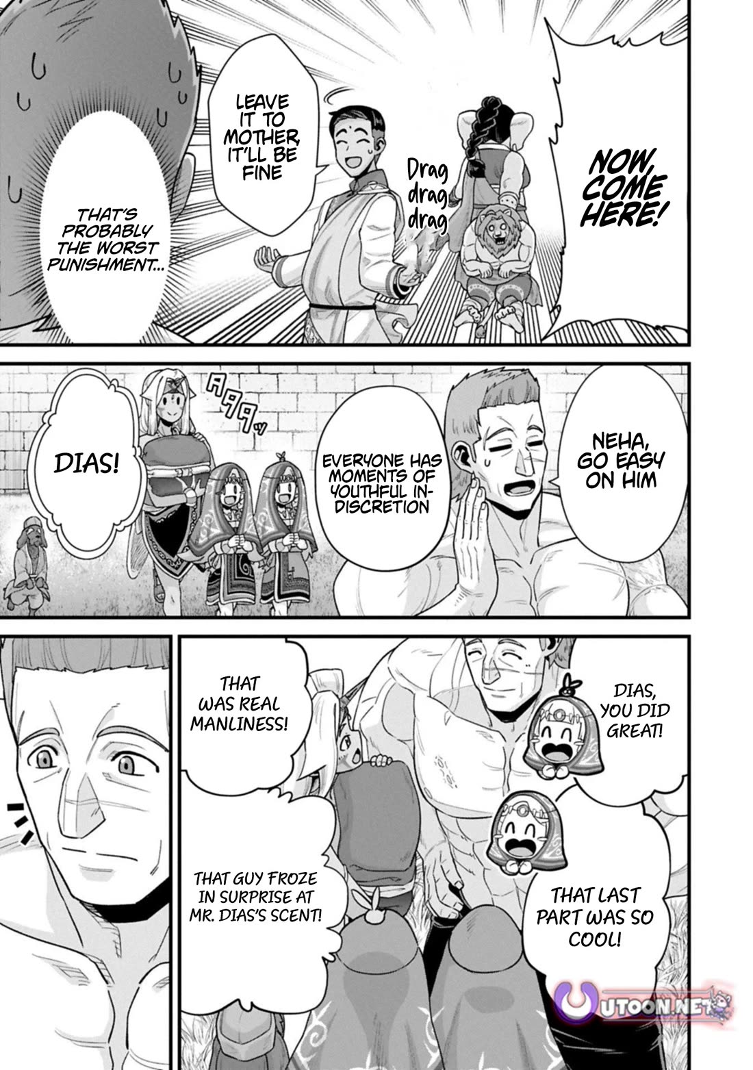 The Population Of The Frontier Owner Starts With 0. "Dias The Blue" And A Blue Horned Girl. Chapter 67 page 31 - Chapter 67