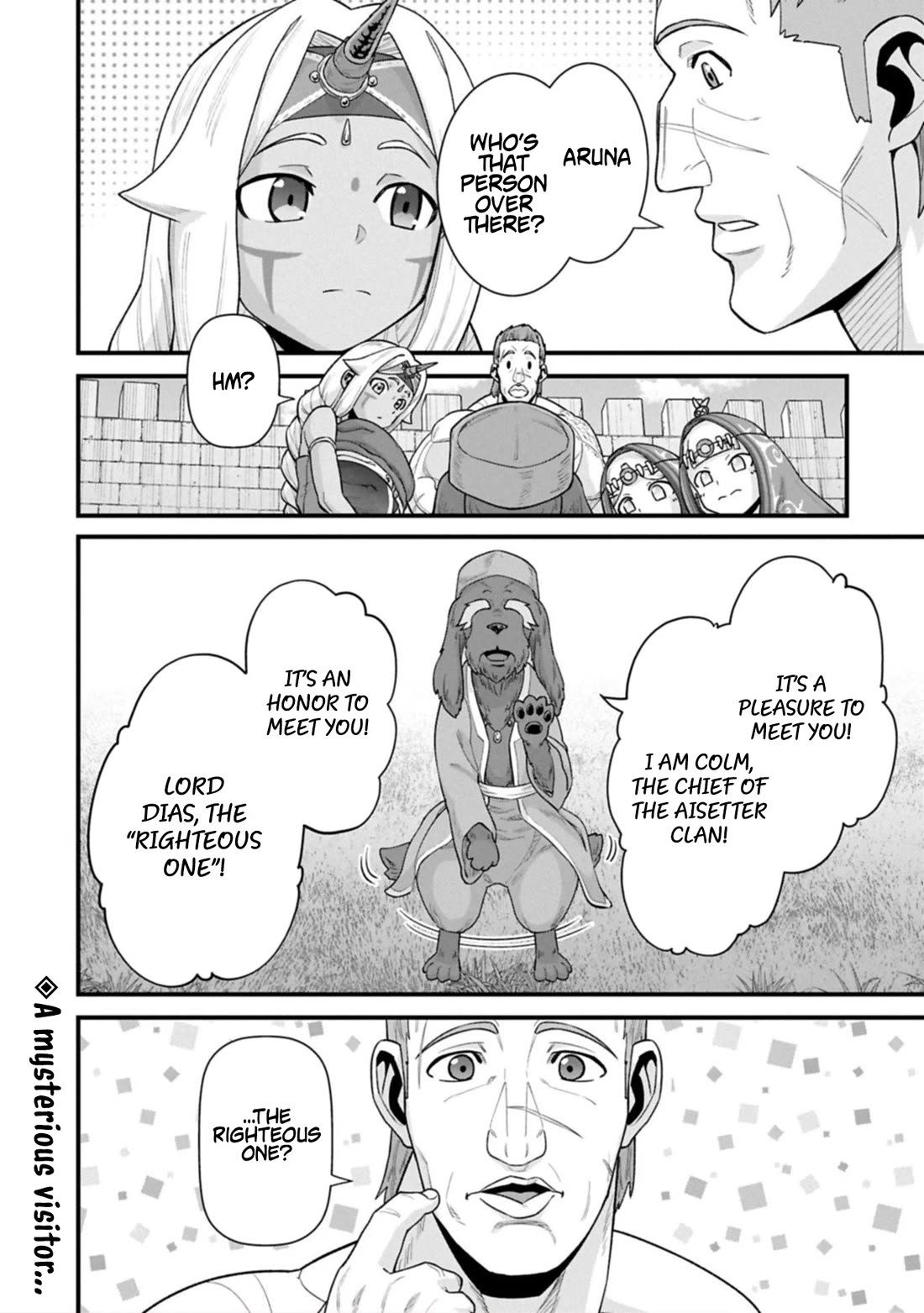 The Population Of The Frontier Owner Starts With 0. "Dias The Blue" And A Blue Horned Girl. Chapter 67 page 32 - Chapter 67