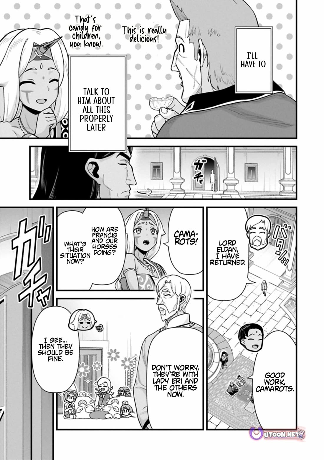 The Population Of The Frontier Owner Starts With 0. "Dias The Blue" And A Blue Horned Girl. Chapter 67 page 5 - Chapter 67