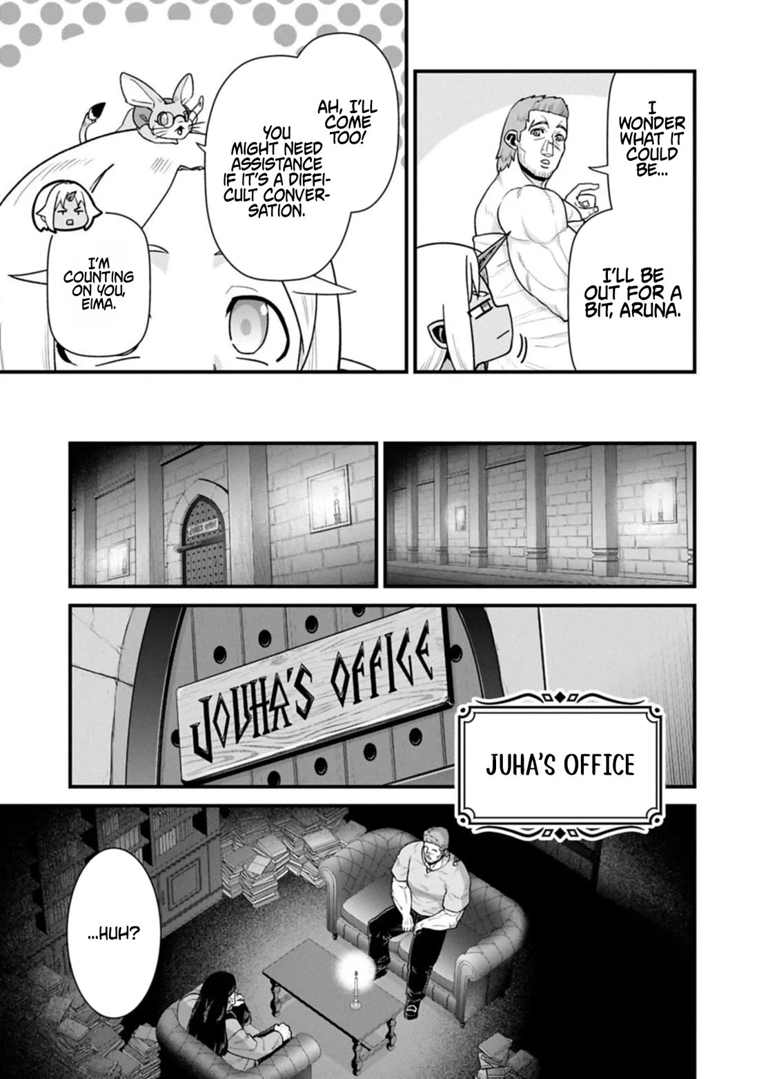 The Population Of The Frontier Owner Starts With 0. "Dias The Blue" And A Blue Horned Girl. Chapter 68 page 10 - Chapter 68