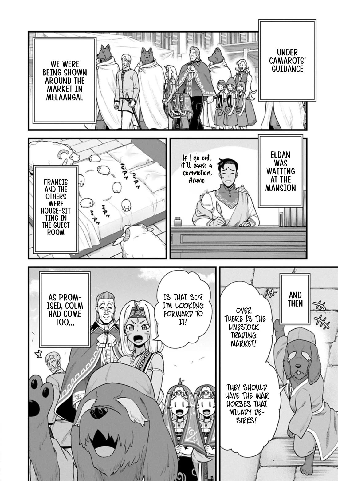 The Population Of The Frontier Owner Starts With 0. "Dias The Blue" And A Blue Horned Girl. Chapter 68 page 17 - Chapter 68