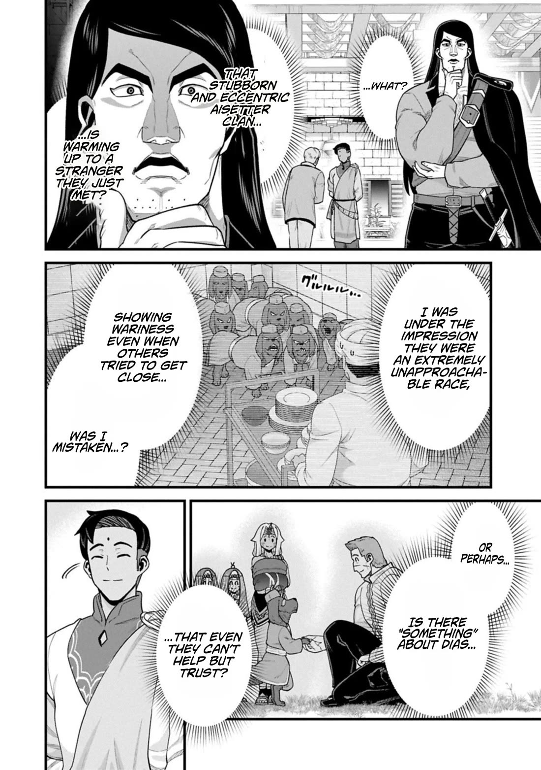 The Population Of The Frontier Owner Starts With 0. "Dias The Blue" And A Blue Horned Girl. Chapter 68 page 2 - Chapter 68