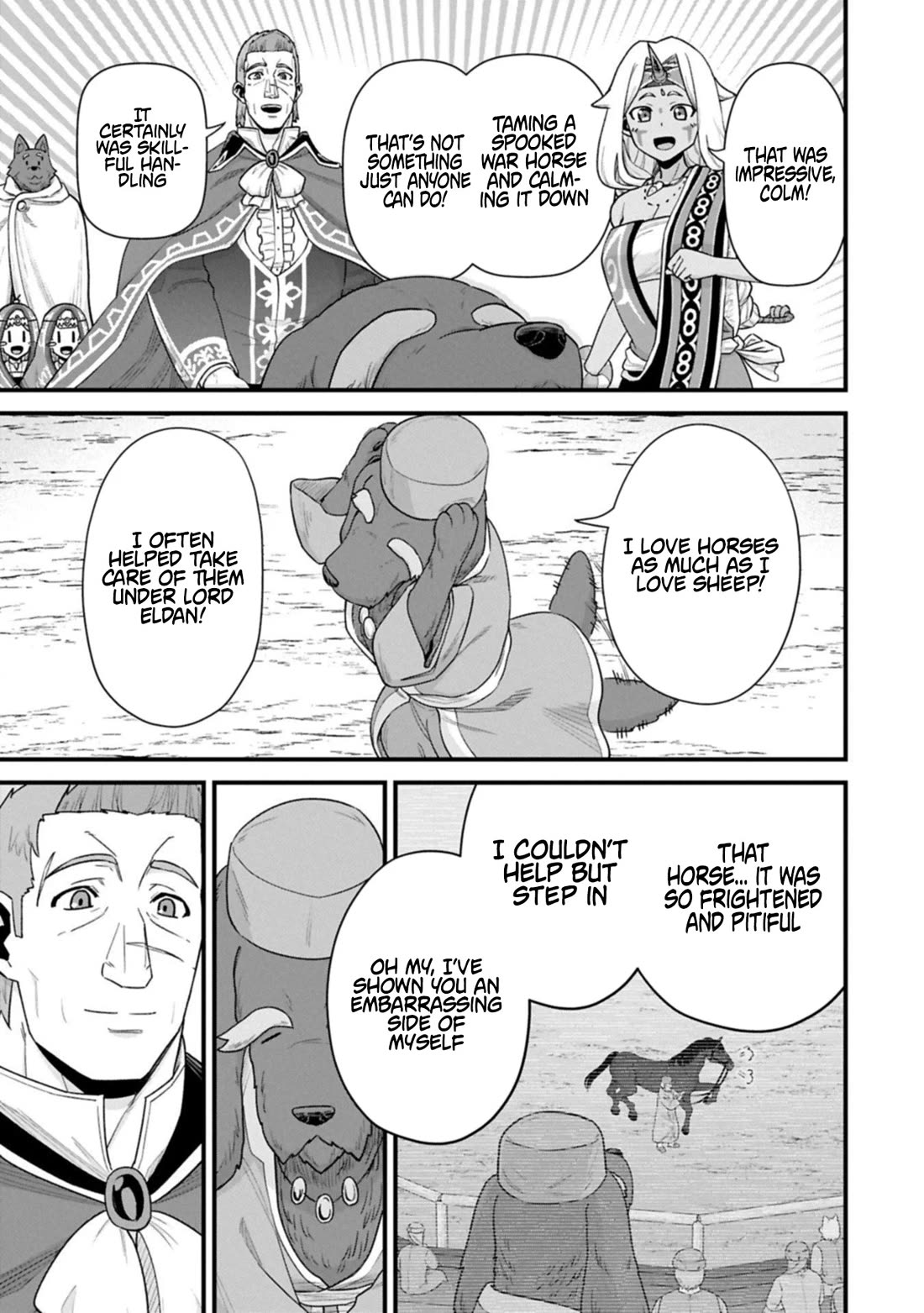 The Population Of The Frontier Owner Starts With 0. "Dias The Blue" And A Blue Horned Girl. Chapter 68 page 27 - Chapter 68