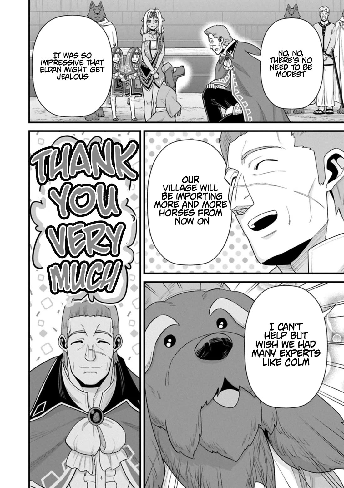 The Population Of The Frontier Owner Starts With 0. "Dias The Blue" And A Blue Horned Girl. Chapter 68 page 28 - Chapter 68