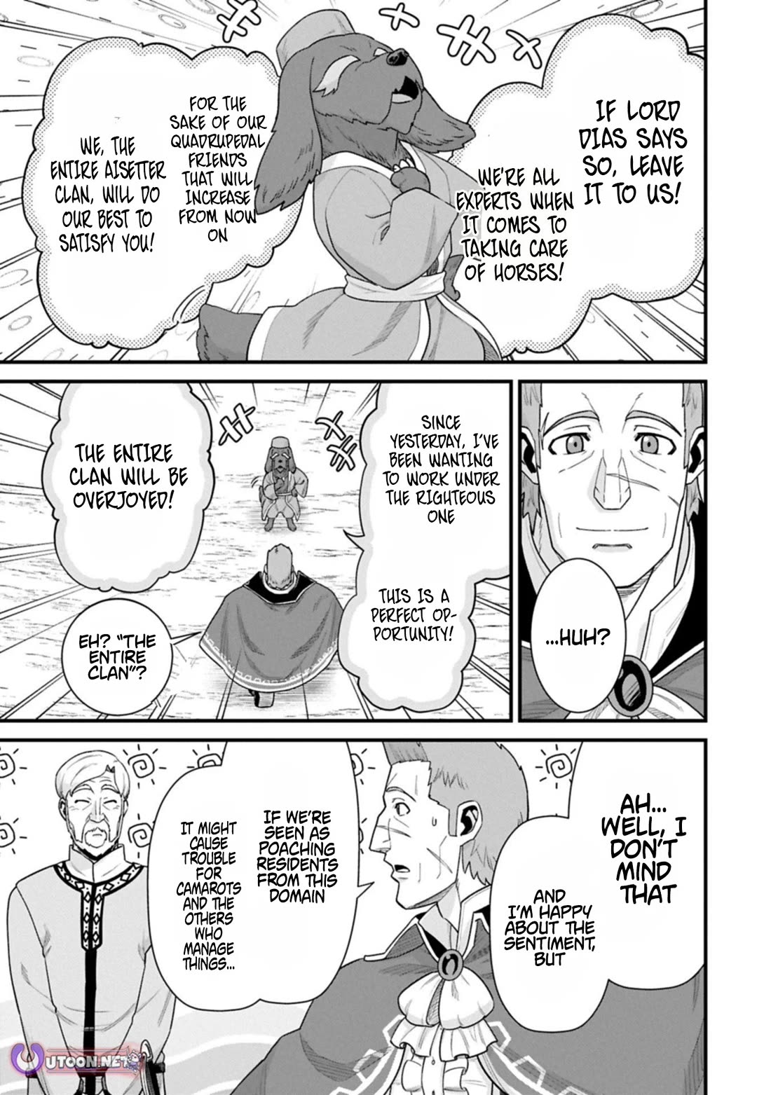 The Population Of The Frontier Owner Starts With 0. "Dias The Blue" And A Blue Horned Girl. Chapter 68 page 29 - Chapter 68