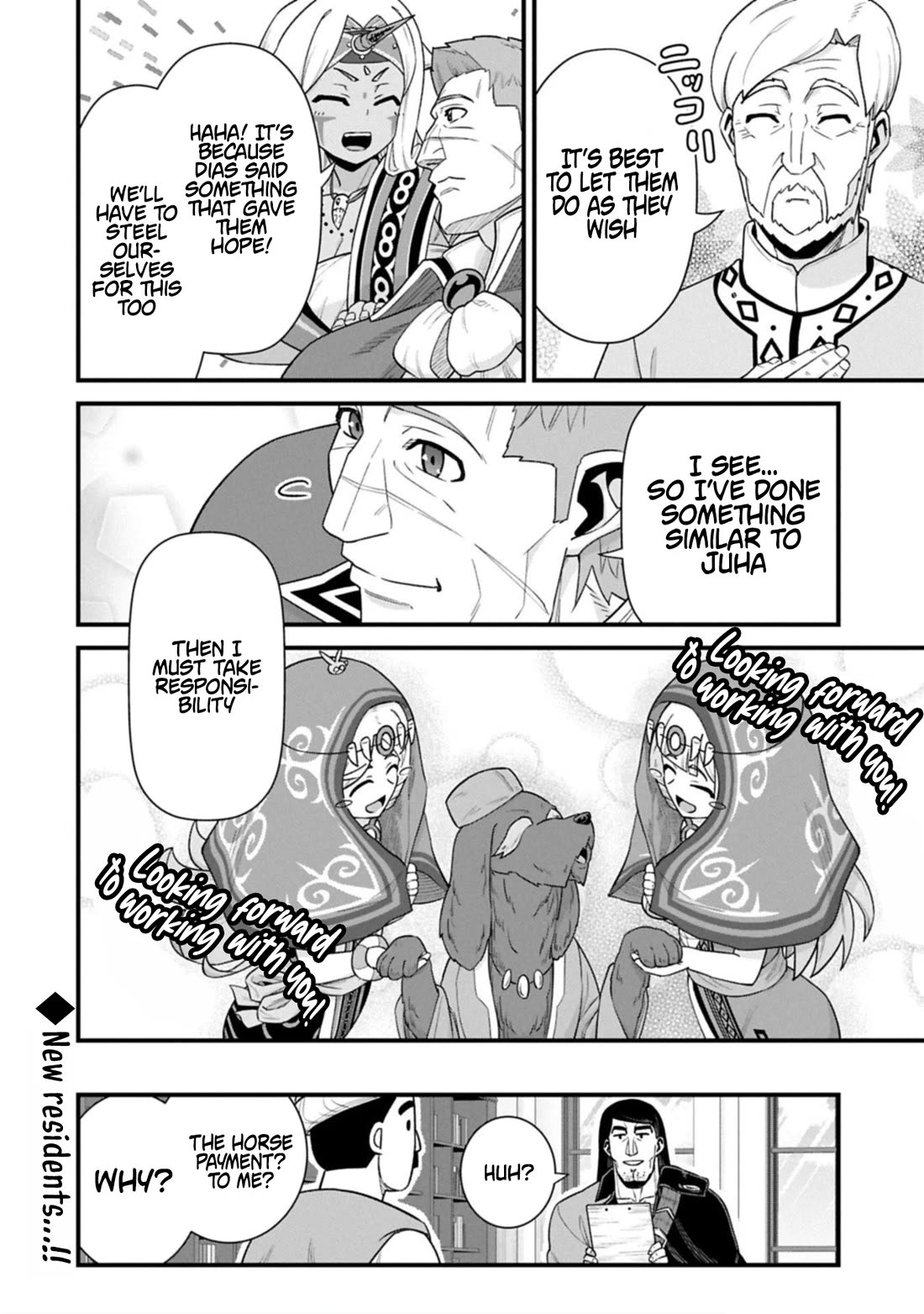 The Population Of The Frontier Owner Starts With 0. "Dias The Blue" And A Blue Horned Girl. Chapter 68 page 30 - Chapter 68