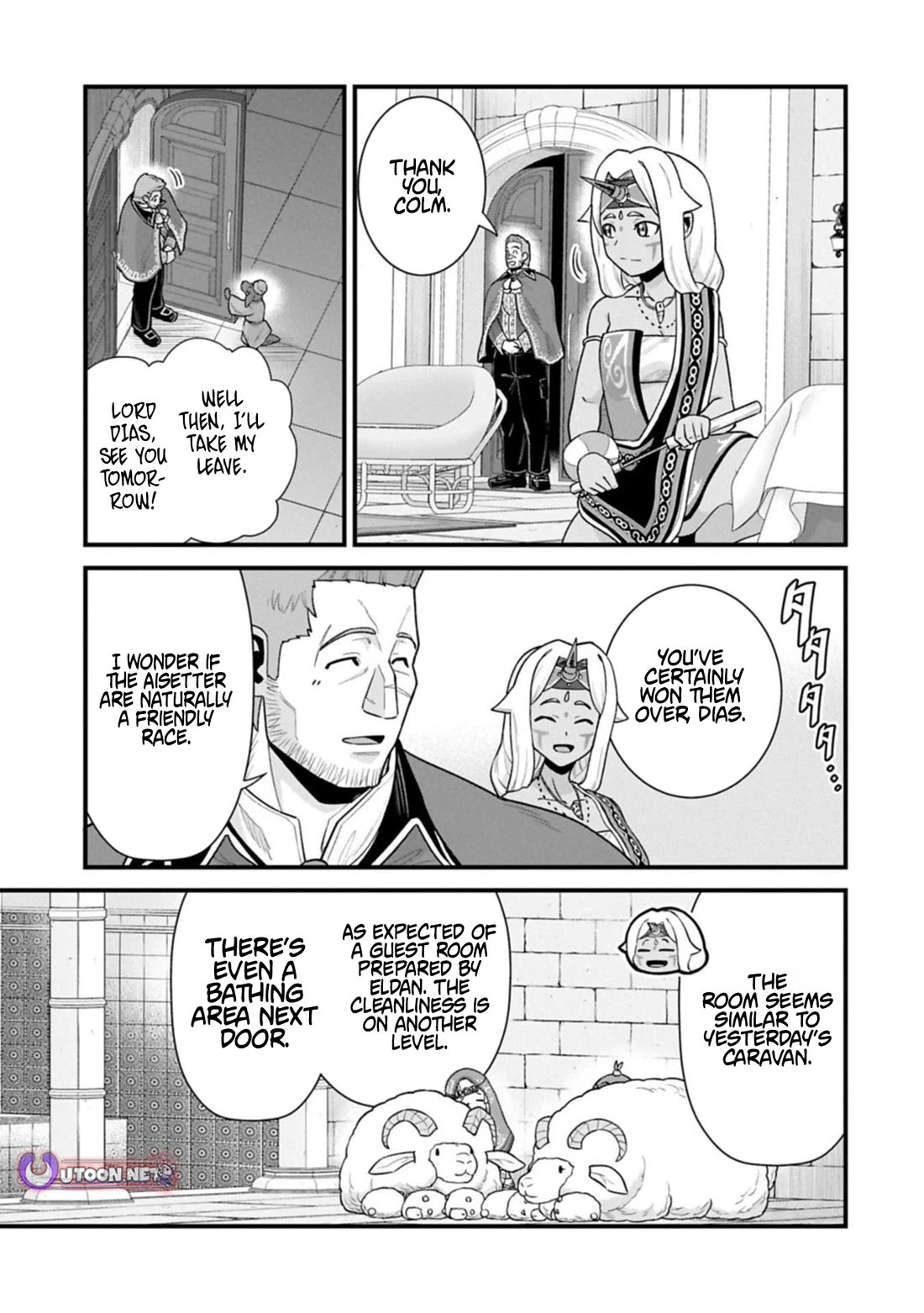 The Population Of The Frontier Owner Starts With 0. "Dias The Blue" And A Blue Horned Girl. Chapter 68 page 5 - Chapter 68