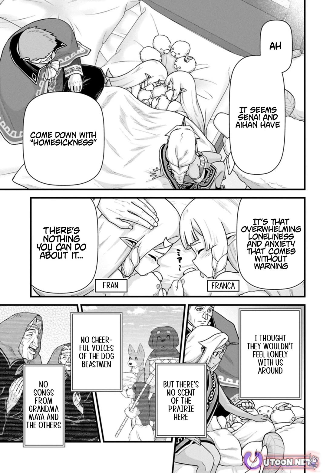 The Population Of The Frontier Owner Starts With 0. "Dias The Blue" And A Blue Horned Girl. Chapter 69 page 15 - Chapter 69