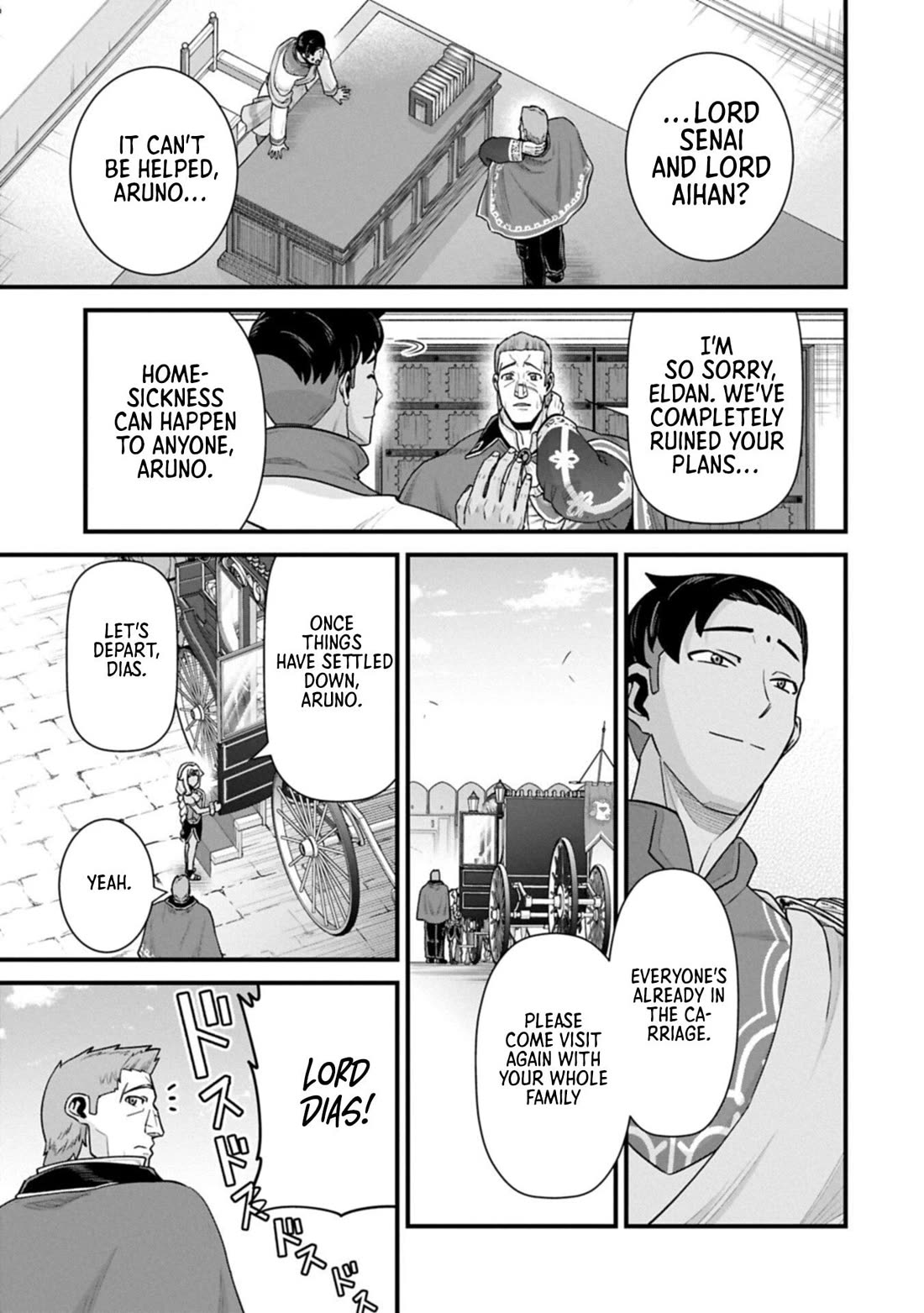 The Population Of The Frontier Owner Starts With 0. "Dias The Blue" And A Blue Horned Girl. Chapter 69 page 17 - Chapter 69