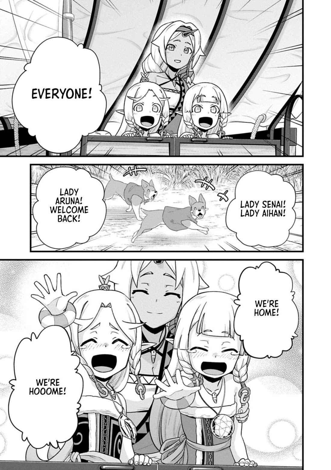 The Population Of The Frontier Owner Starts With 0. "Dias The Blue" And A Blue Horned Girl. Chapter 69 page 30 - Chapter 69