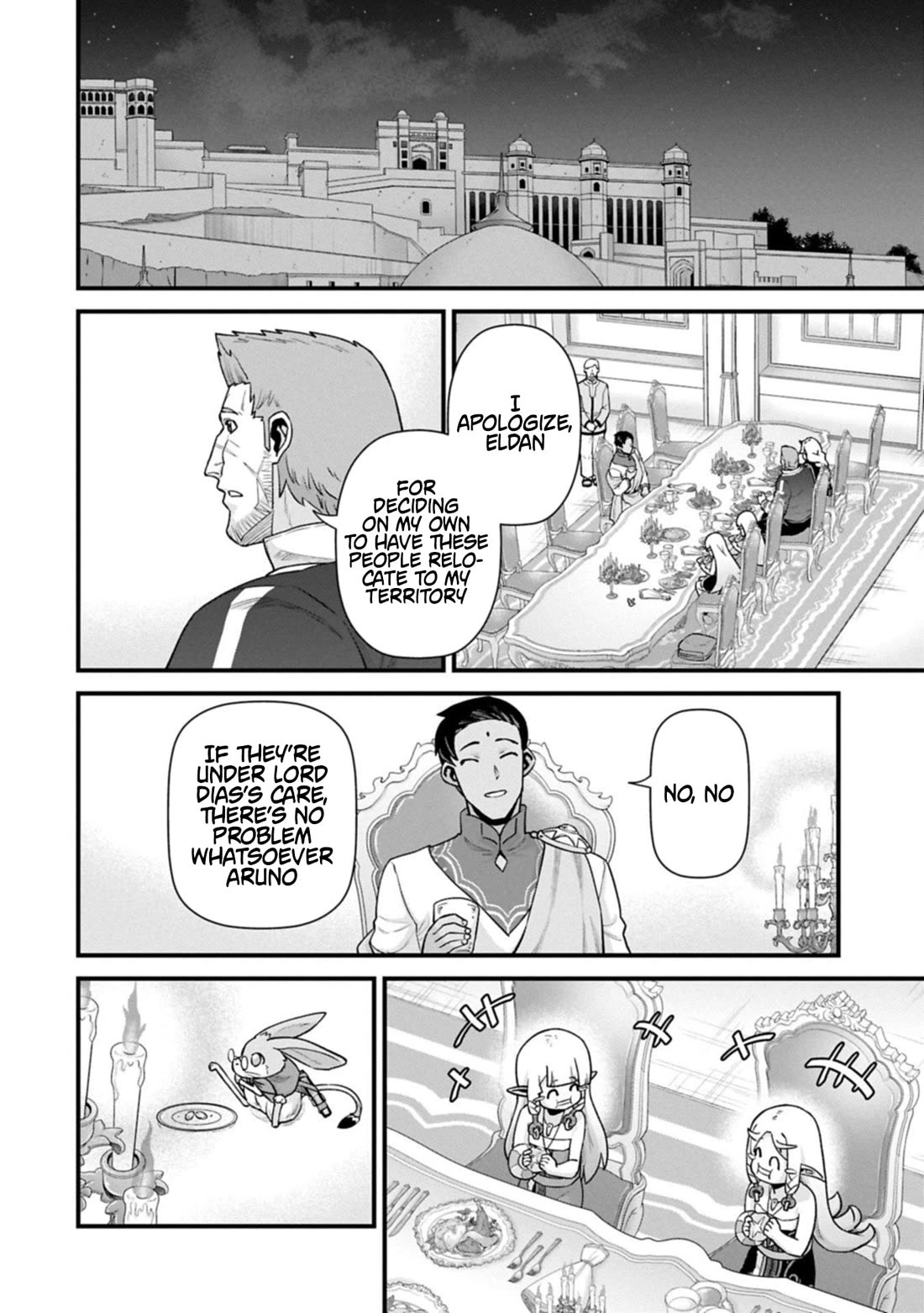 The Population Of The Frontier Owner Starts With 0. "Dias The Blue" And A Blue Horned Girl. Chapter 69 page 4 - Chapter 69