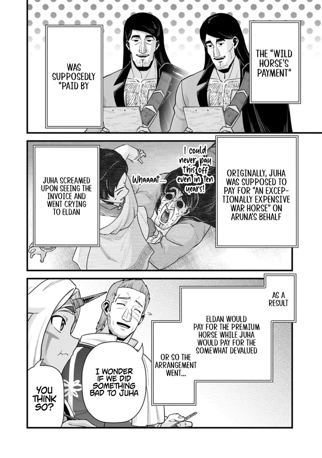 The Population Of The Frontier Owner Starts With 0. "Dias The Blue" And A Blue Horned Girl. Chapter 69 page 6 - Chapter 69