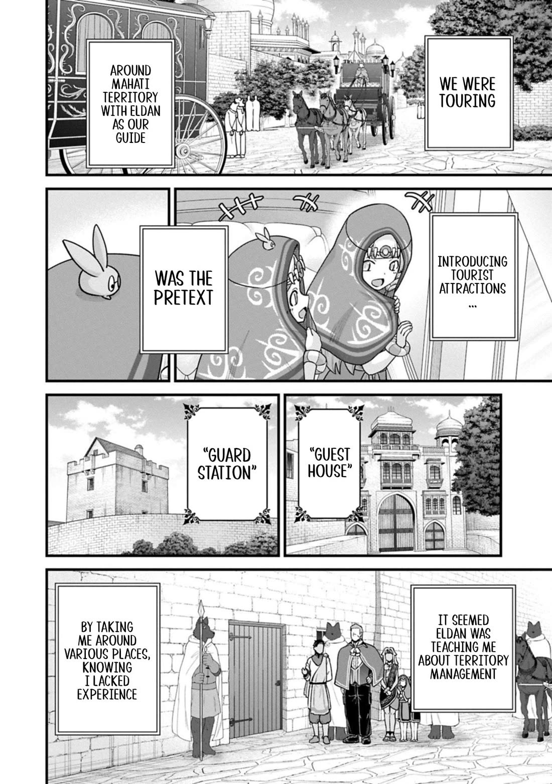 The Population Of The Frontier Owner Starts With 0. "Dias The Blue" And A Blue Horned Girl. Chapter 69 page 8 - Chapter 69