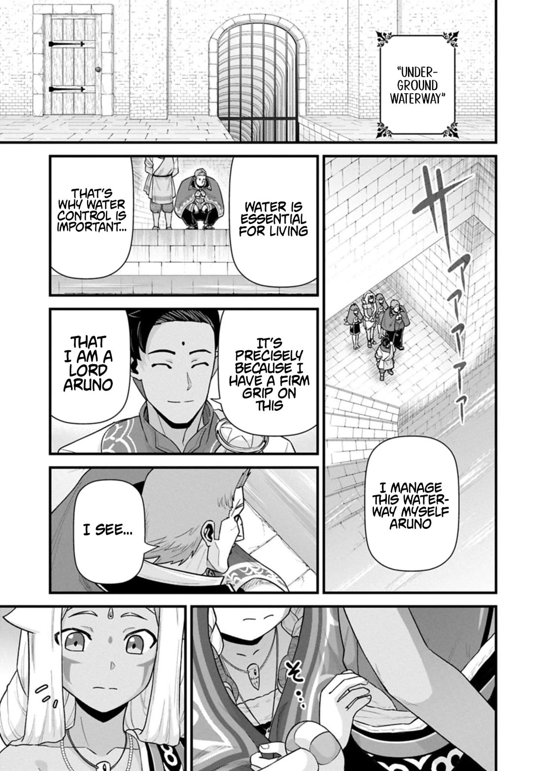 The Population Of The Frontier Owner Starts With 0. "Dias The Blue" And A Blue Horned Girl. Chapter 69 page 9 - Chapter 69