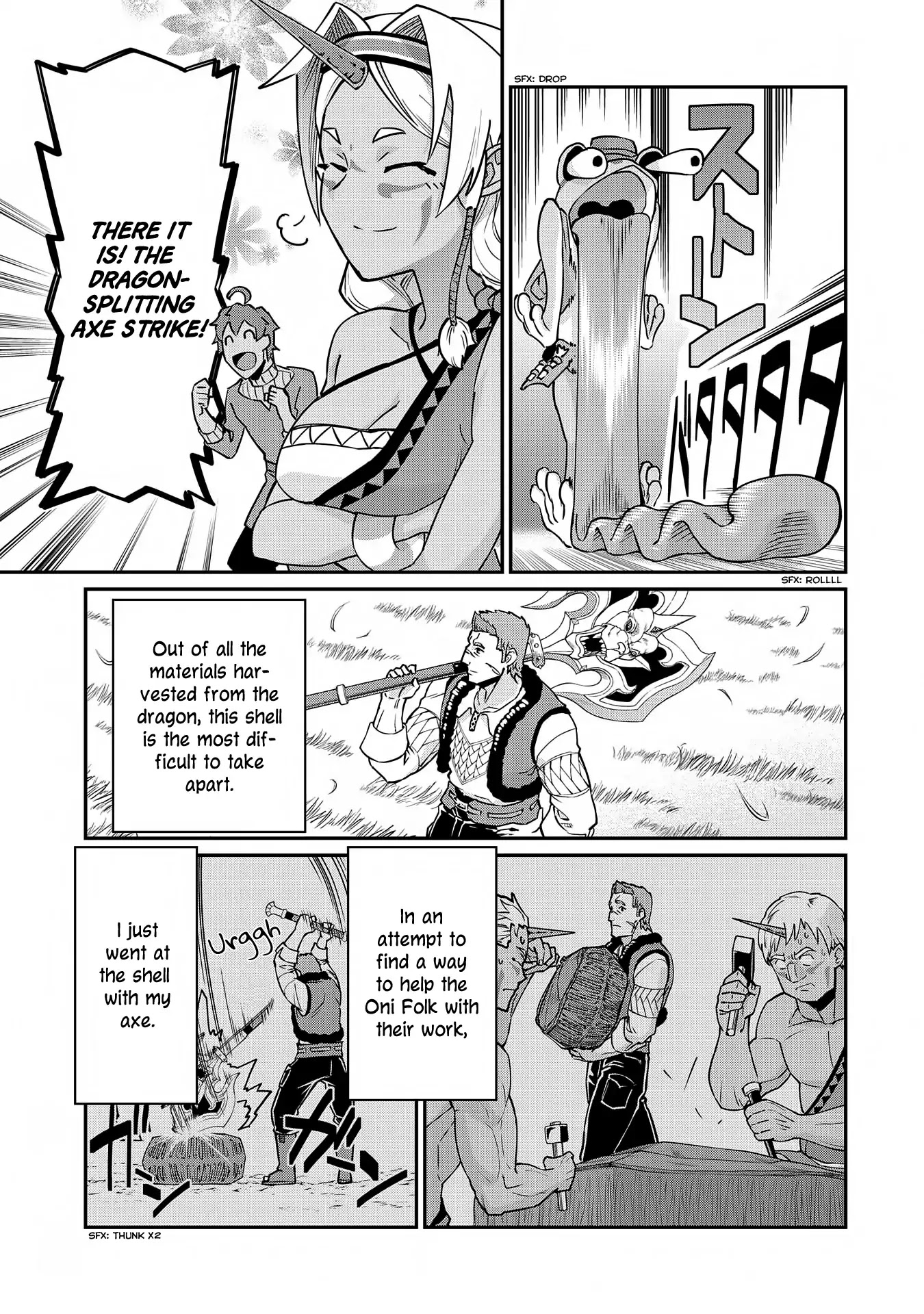 The Population Of The Frontier Owner Starts With 0. "Dias The Blue" And A Blue Horned Girl. Chapter 7 page 18 - Chapter 7
