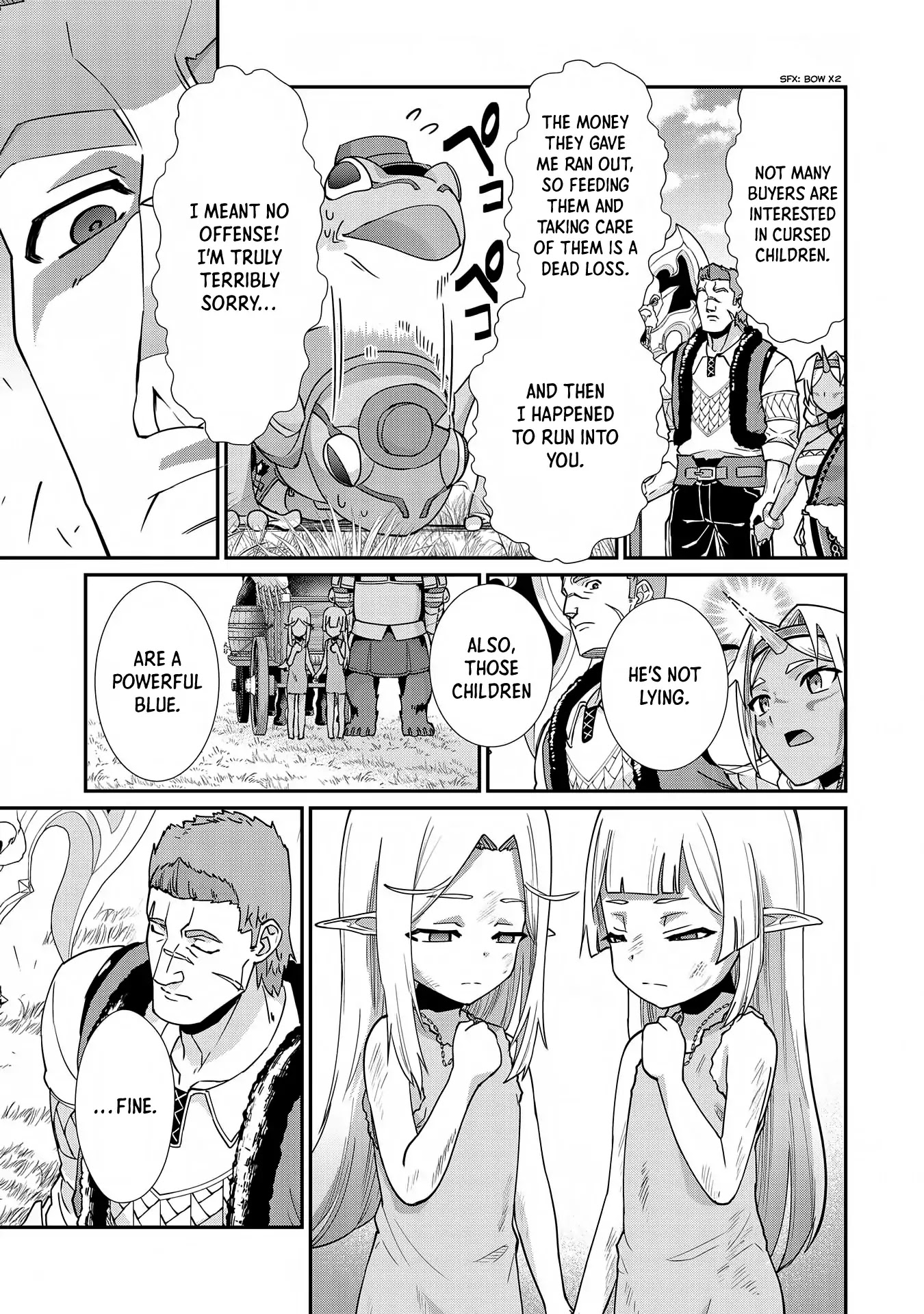 The Population Of The Frontier Owner Starts With 0. "Dias The Blue" And A Blue Horned Girl. Chapter 7 page 30 - Chapter 7
