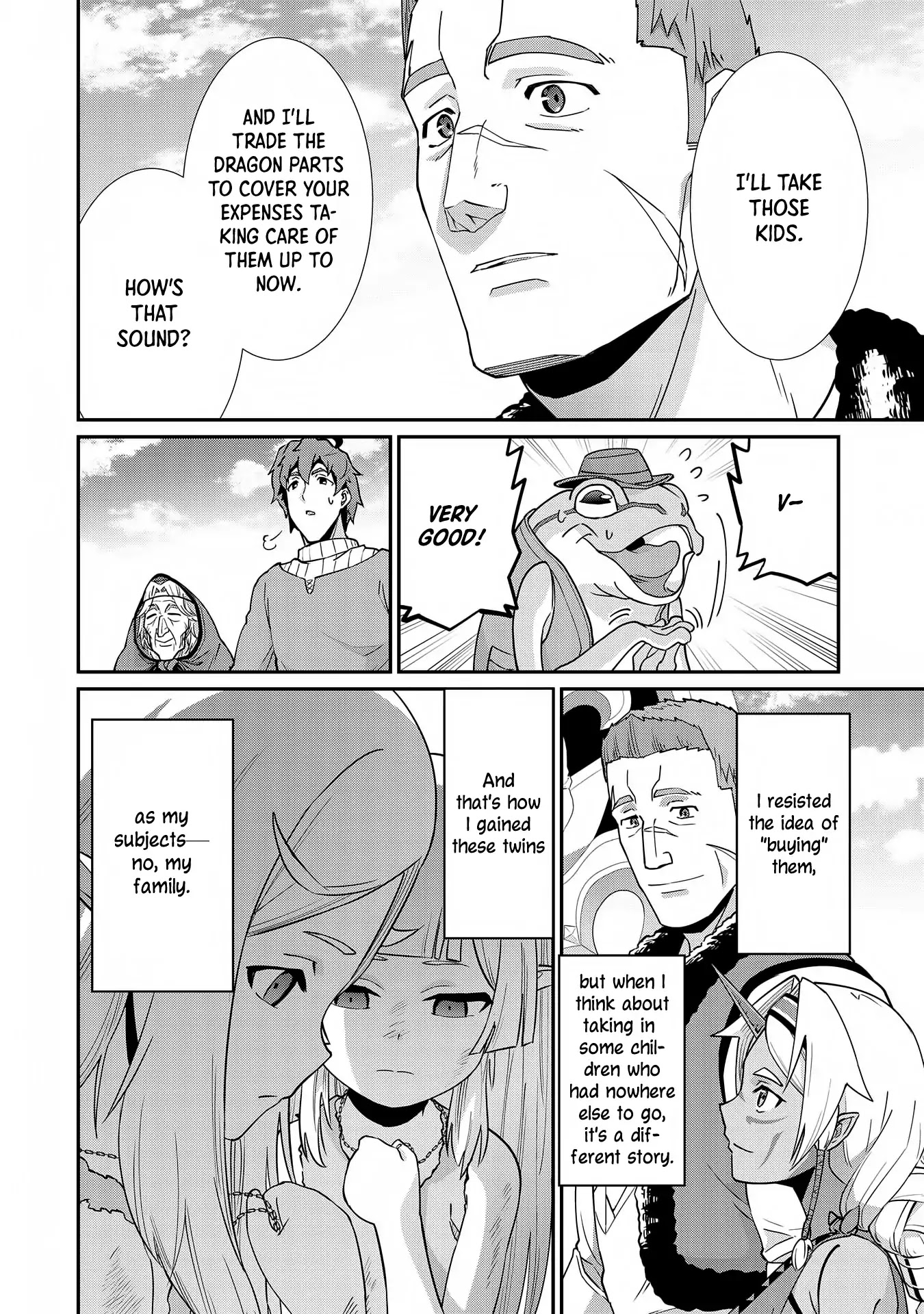 The Population Of The Frontier Owner Starts With 0. "Dias The Blue" And A Blue Horned Girl. Chapter 7 page 31 - Chapter 7
