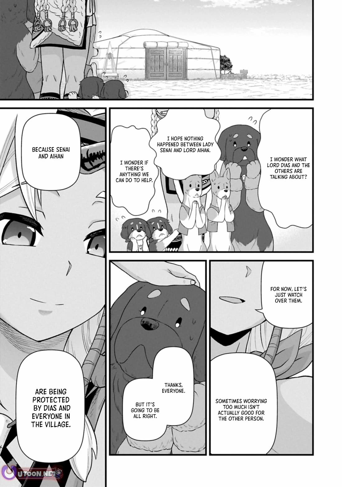 The Population Of The Frontier Owner Starts With 0. "Dias The Blue" And A Blue Horned Girl. Chapter 70 page 15 - Chapter 70