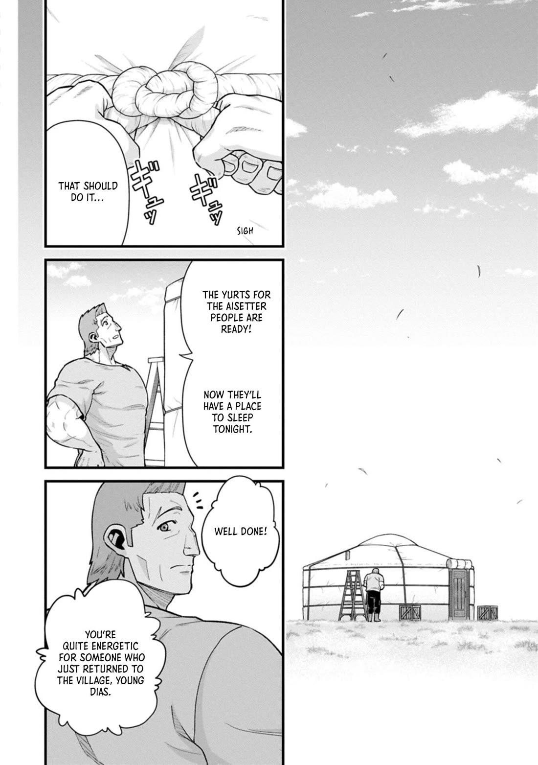 The Population Of The Frontier Owner Starts With 0. "Dias The Blue" And A Blue Horned Girl. Chapter 70 page 2 - Chapter 70