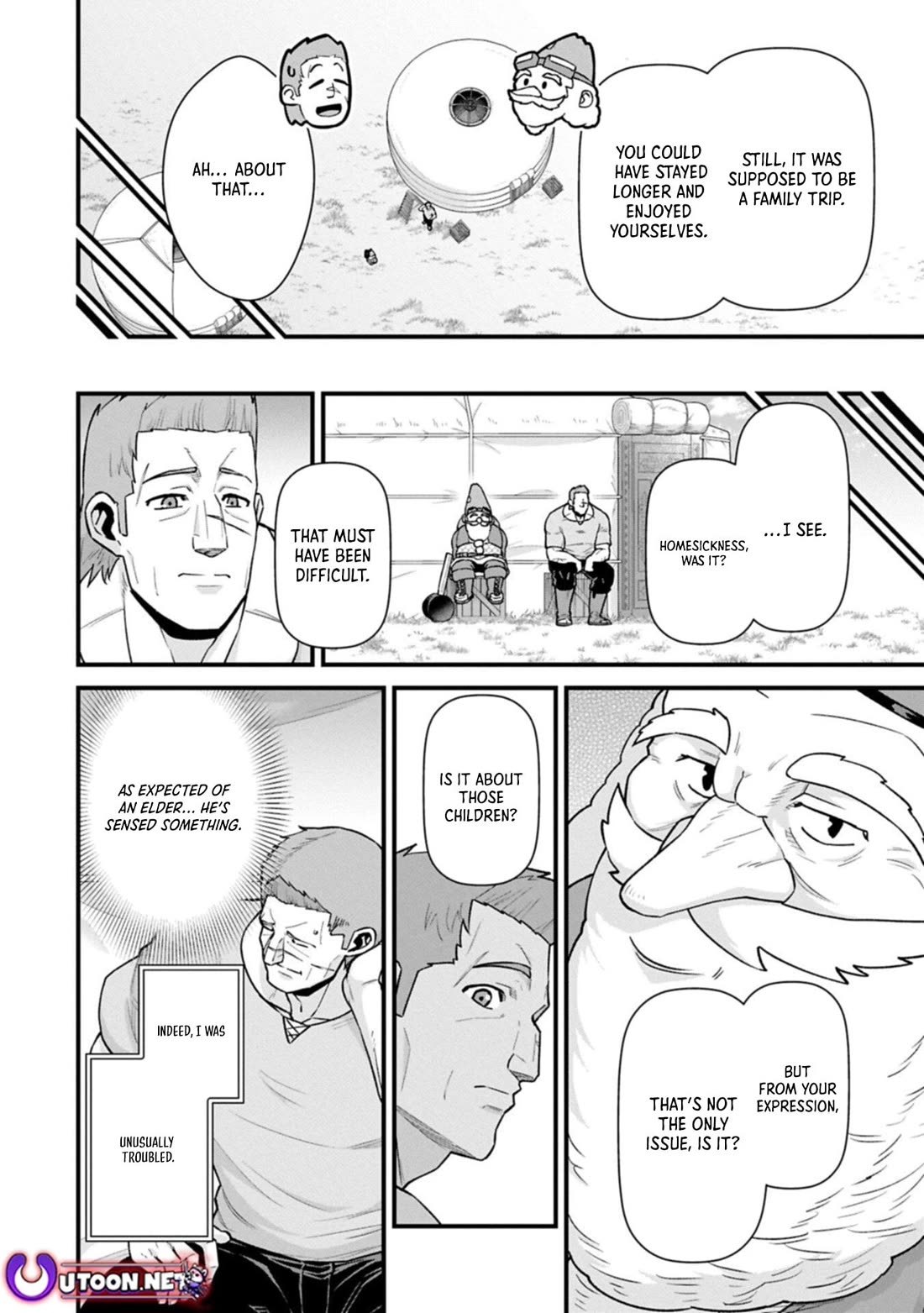 The Population Of The Frontier Owner Starts With 0. "Dias The Blue" And A Blue Horned Girl. Chapter 70 page 4 - Chapter 70