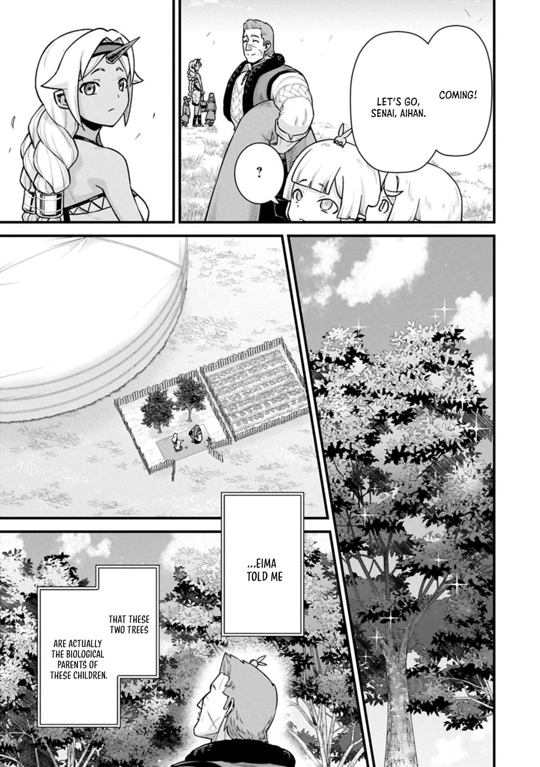 The Population Of The Frontier Owner Starts With 0. "Dias The Blue" And A Blue Horned Girl. Chapter 70 page 7 - Chapter 70