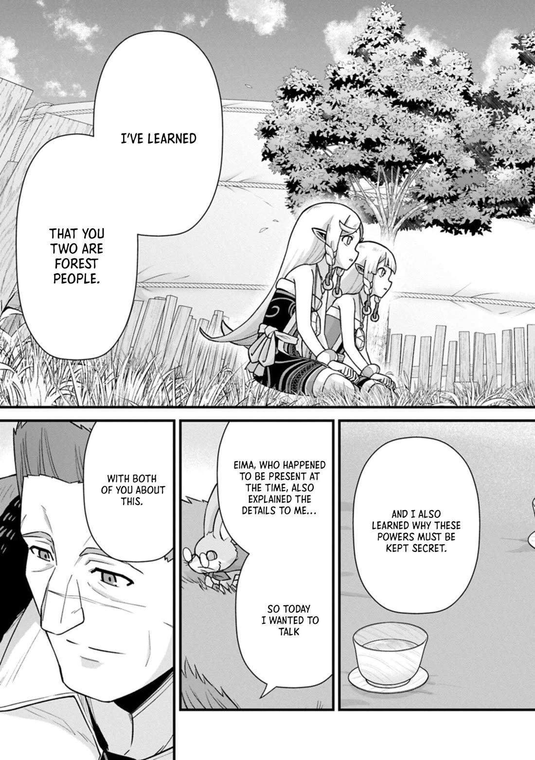 The Population Of The Frontier Owner Starts With 0. "Dias The Blue" And A Blue Horned Girl. Chapter 70 page 9 - Chapter 70